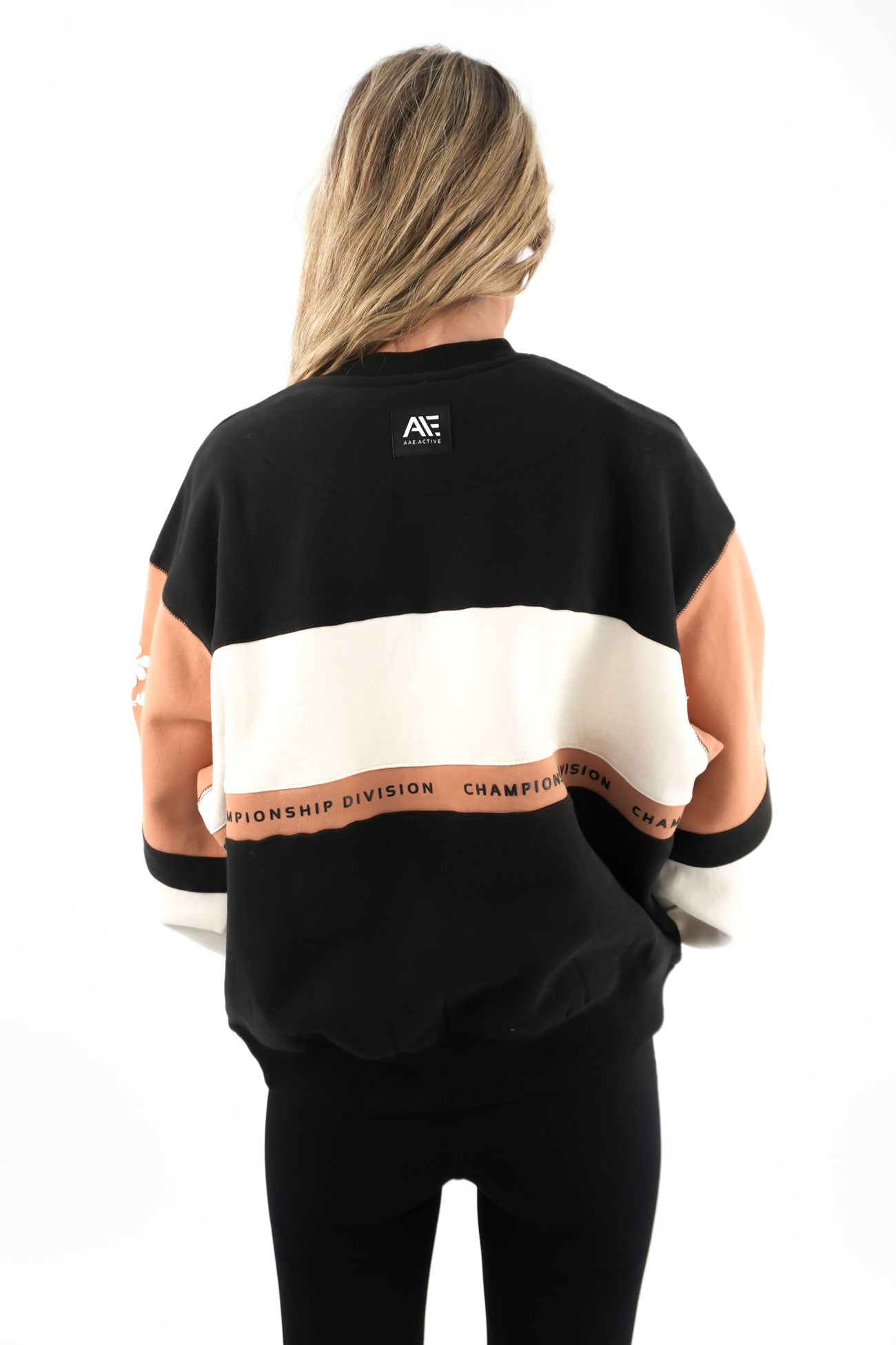 Performance Slouch Panel Crew Black