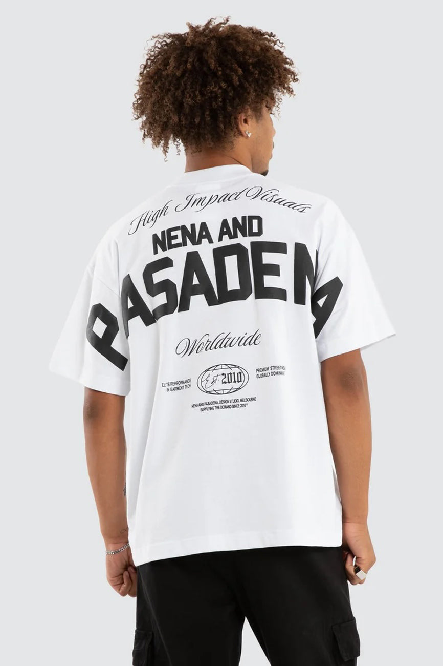 Performance Raptor Tee Optical White