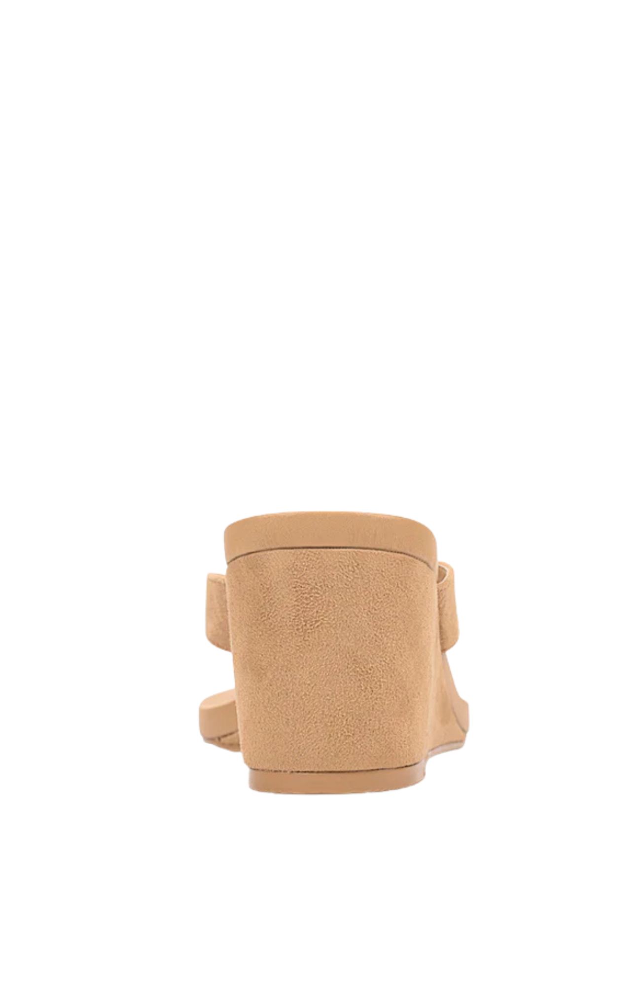 Polly Thong Wedges Camel Tan Micro