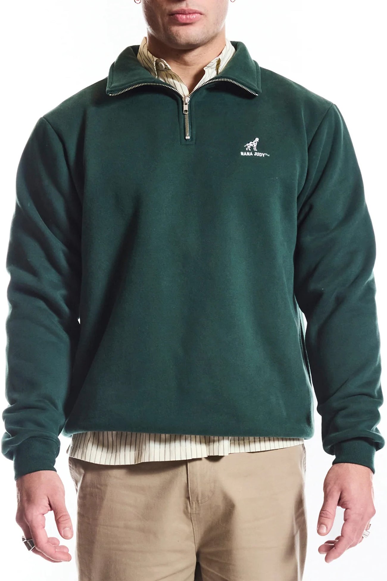 Portofino Quarter Zip Green