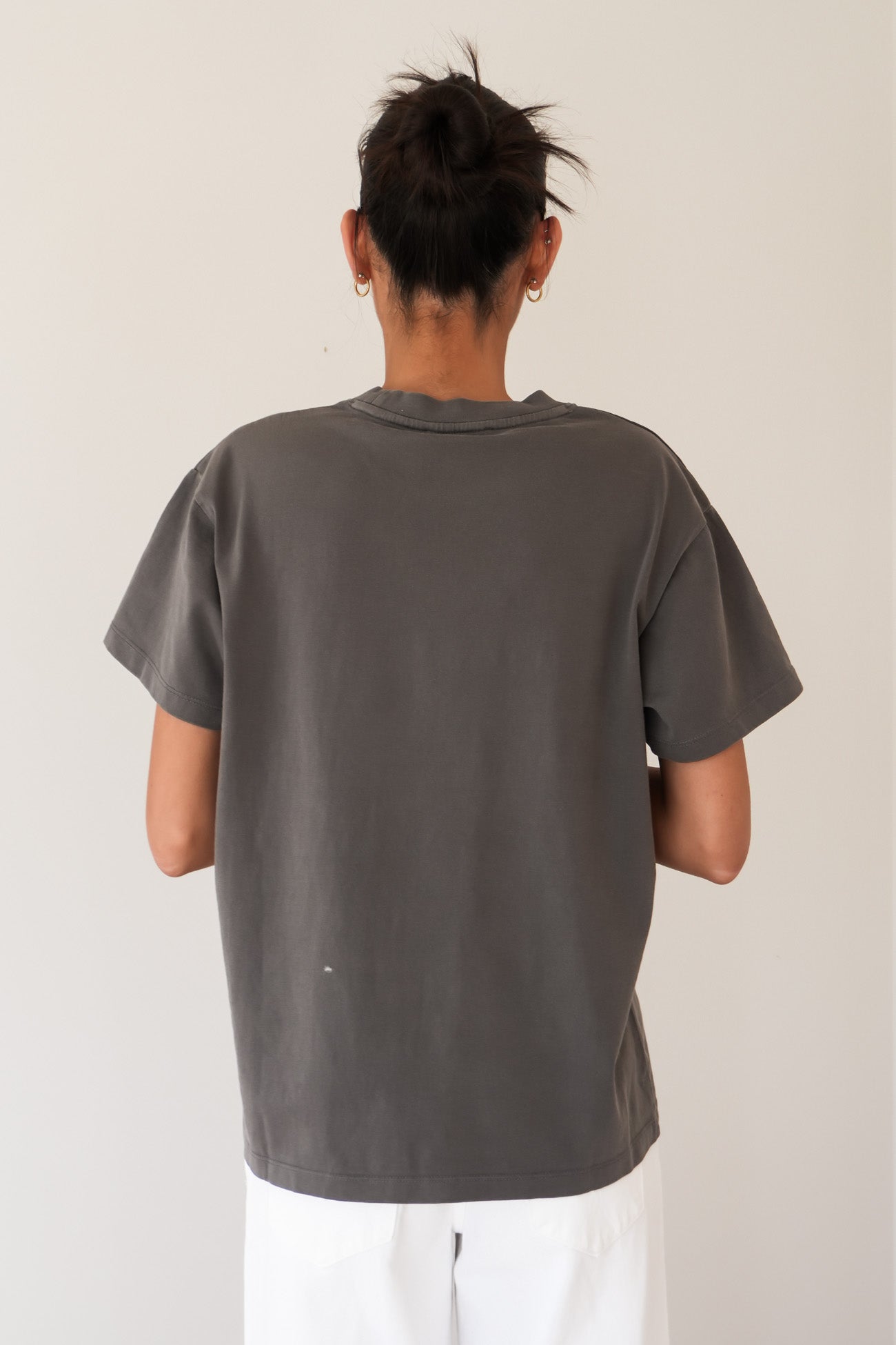 Provence Relaxed Tee Charcoal