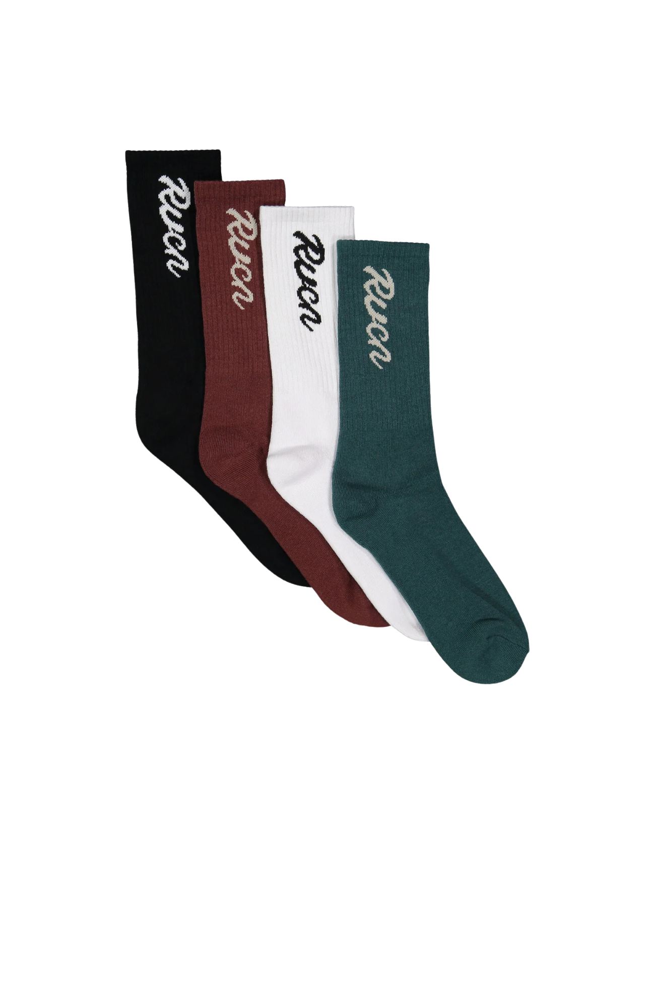 RVCA Seasonal Sock 4 Pack Multi1