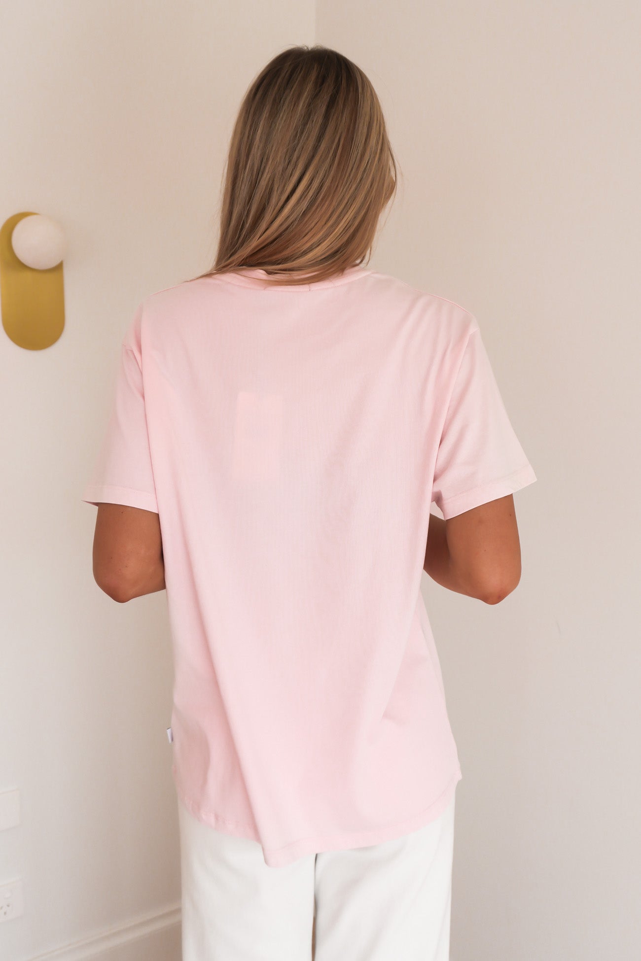Ranch Relaxed Tee Pale Pink