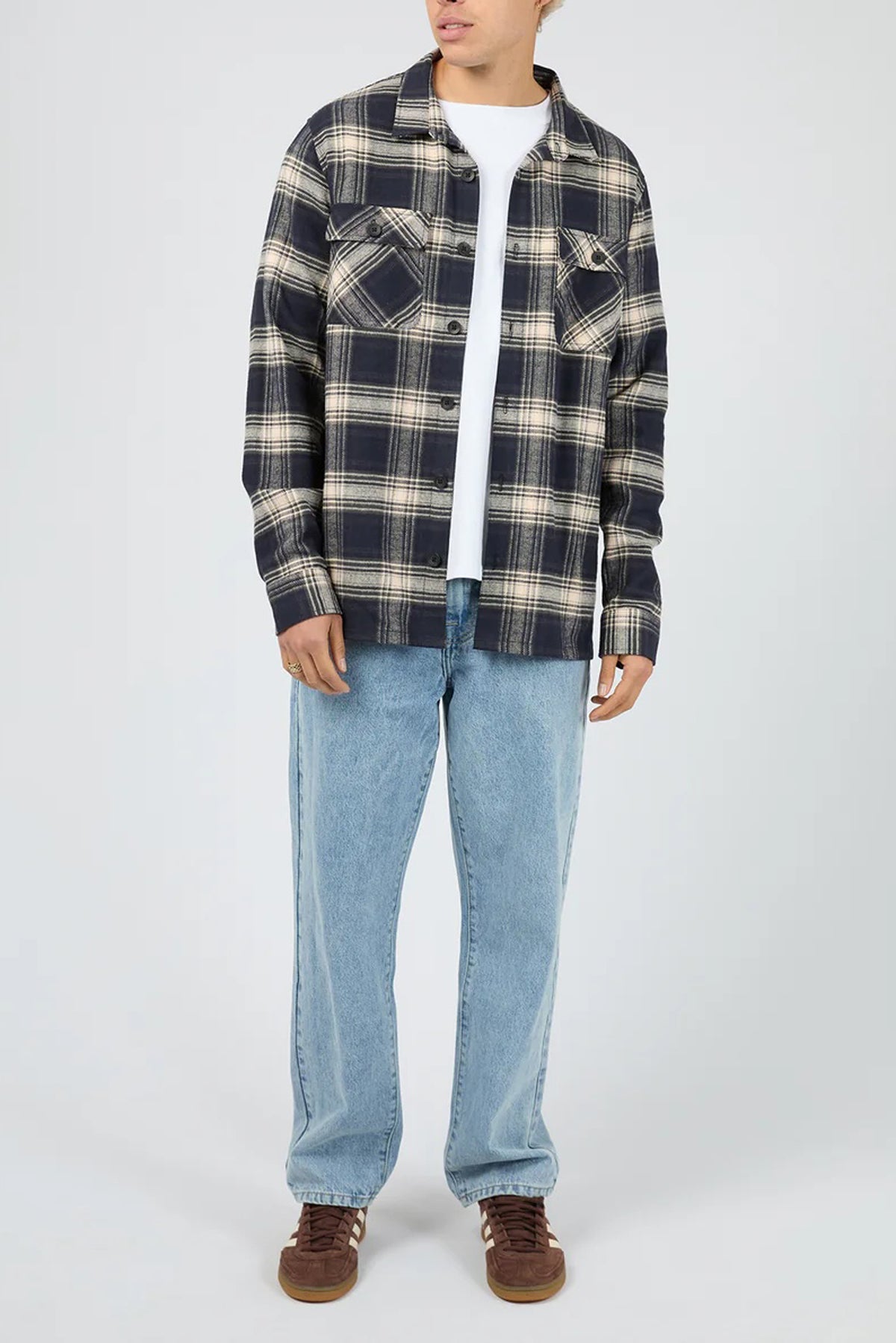 Ranger Flannel Shirt Navy