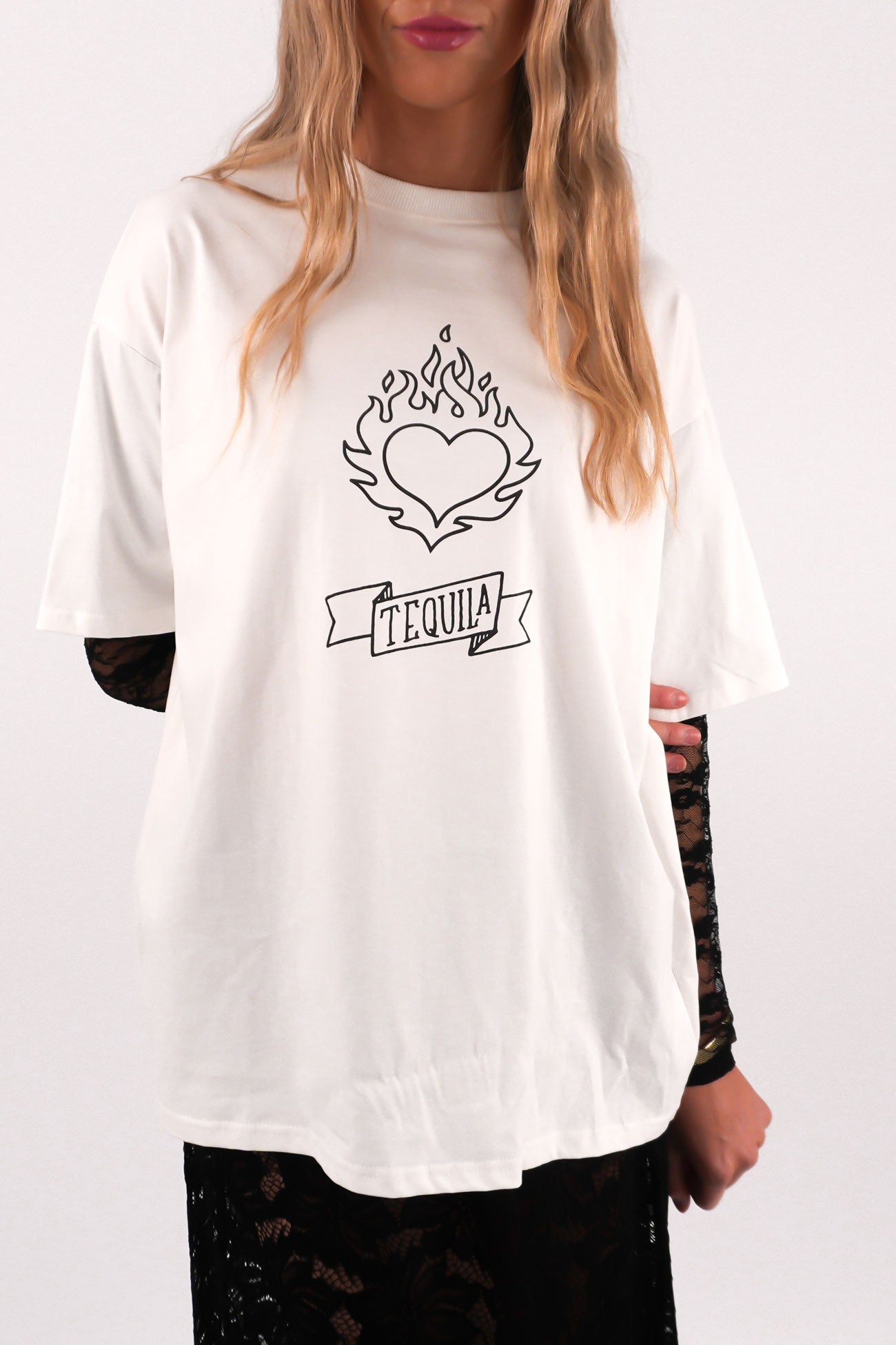 Raya Set White Black