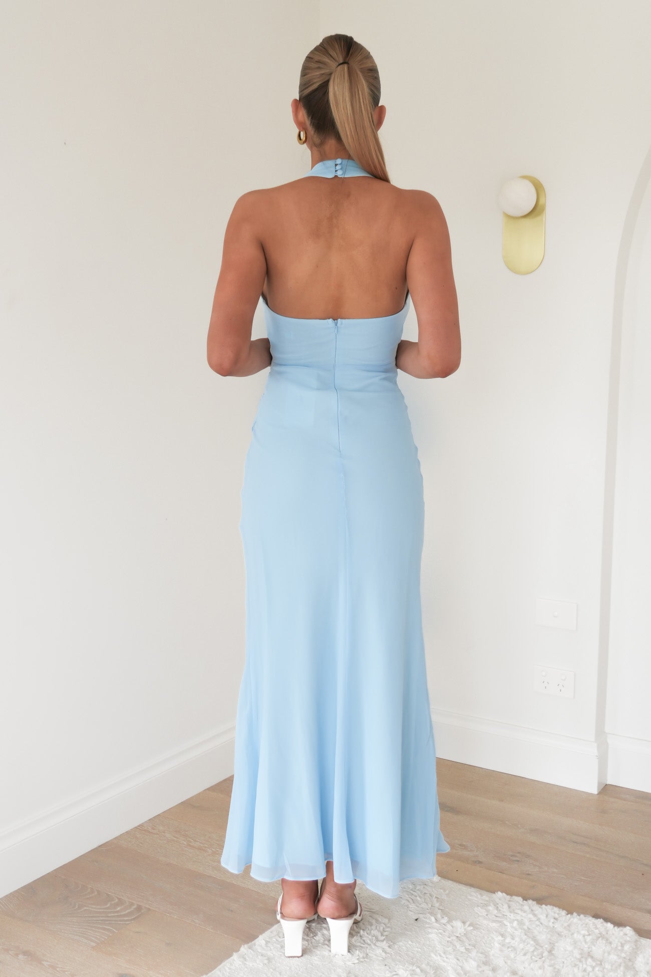 Reed Maxi Dress Blue