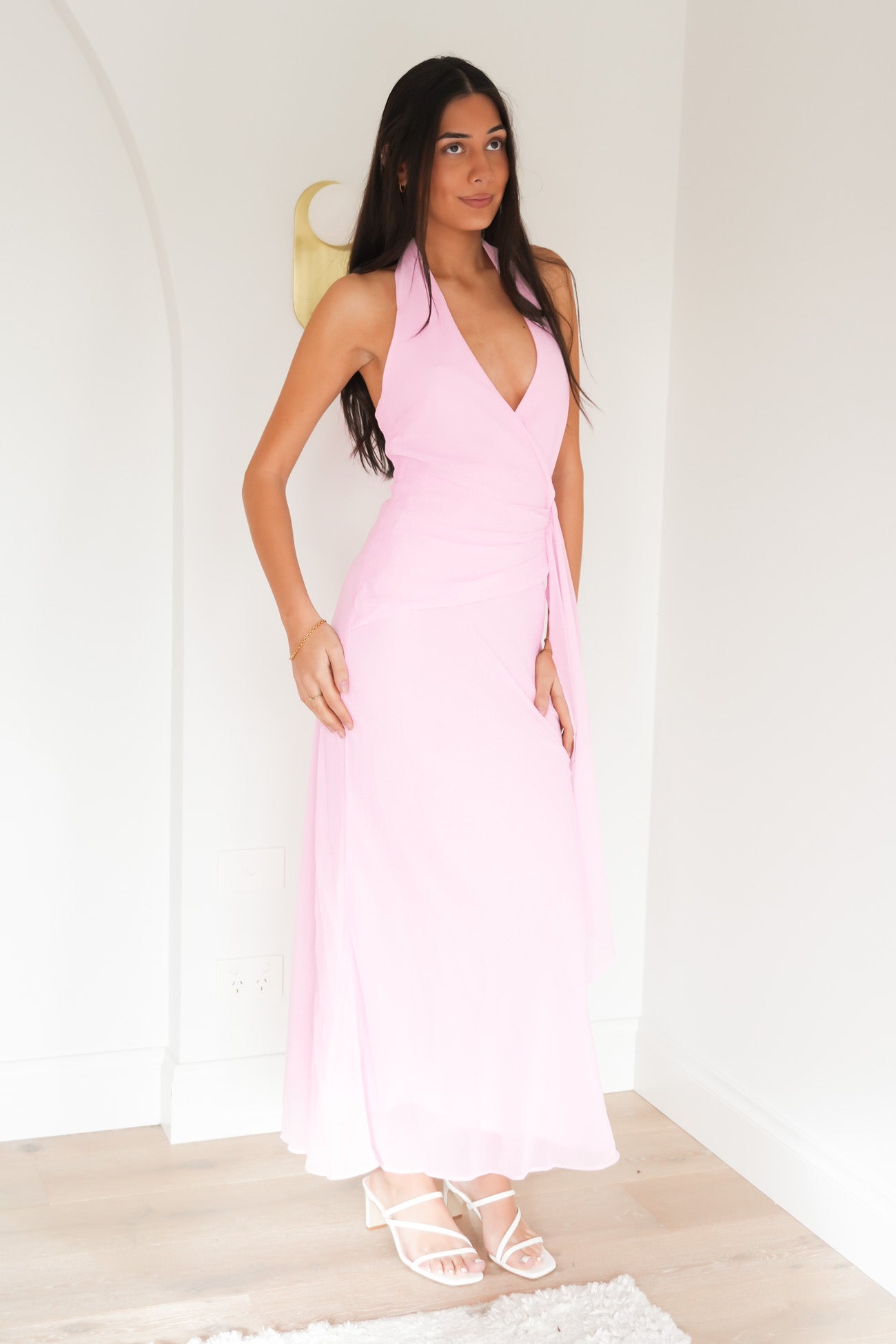 Reed Maxi Dress Pink