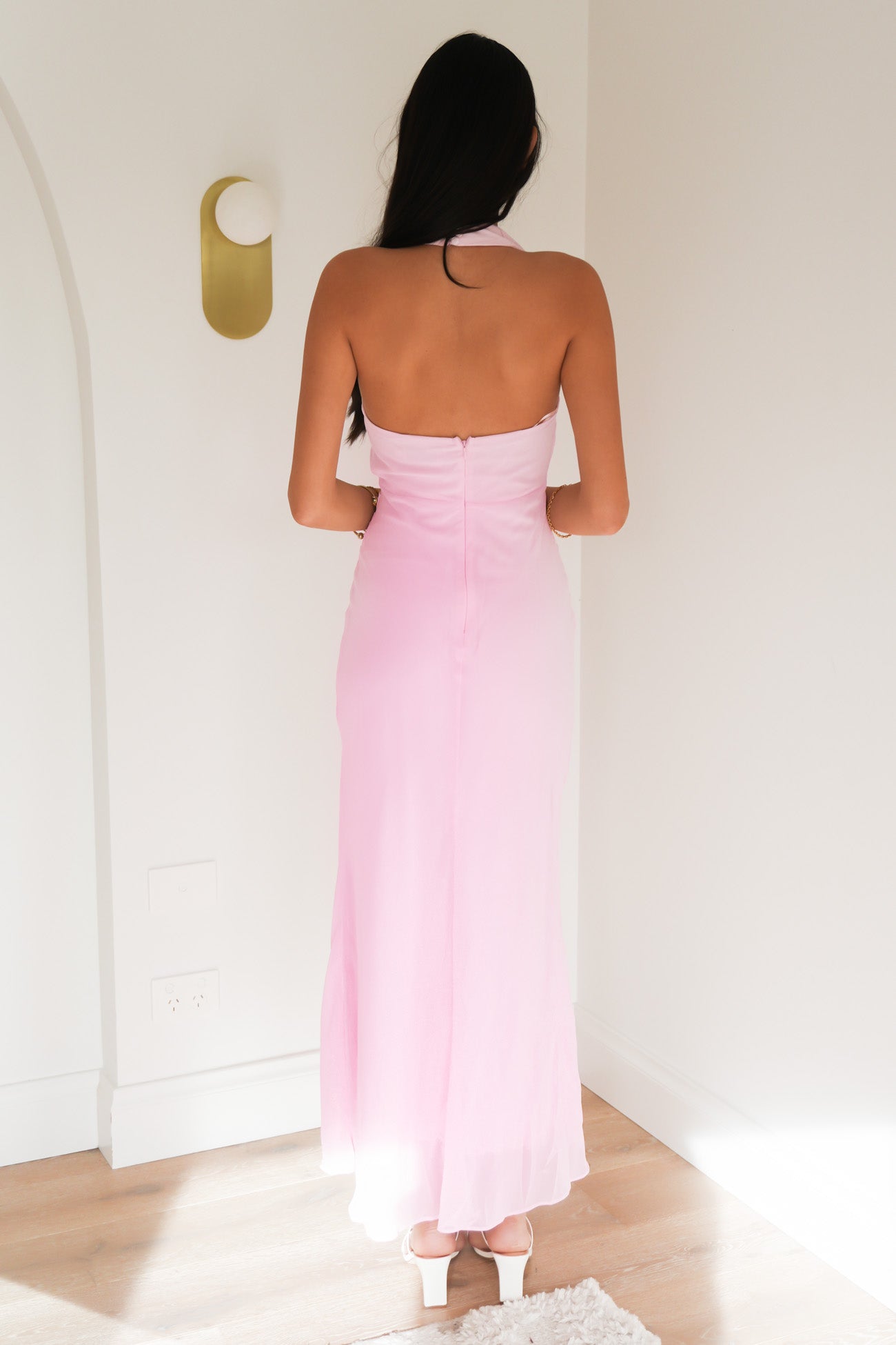 Reed Maxi Dress Pink