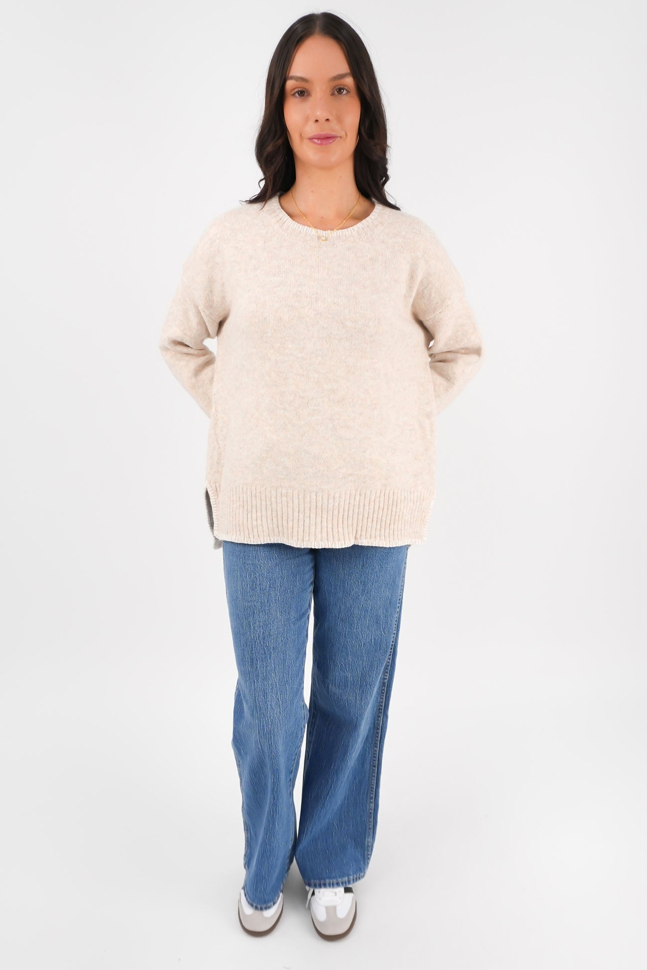 Remi Knit Jumper Latte