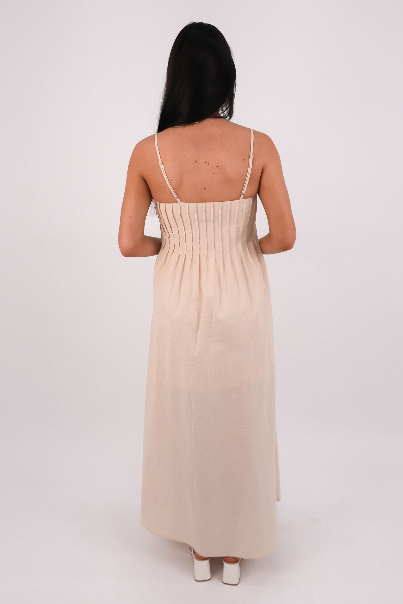 Renn Maxi Dress Beige