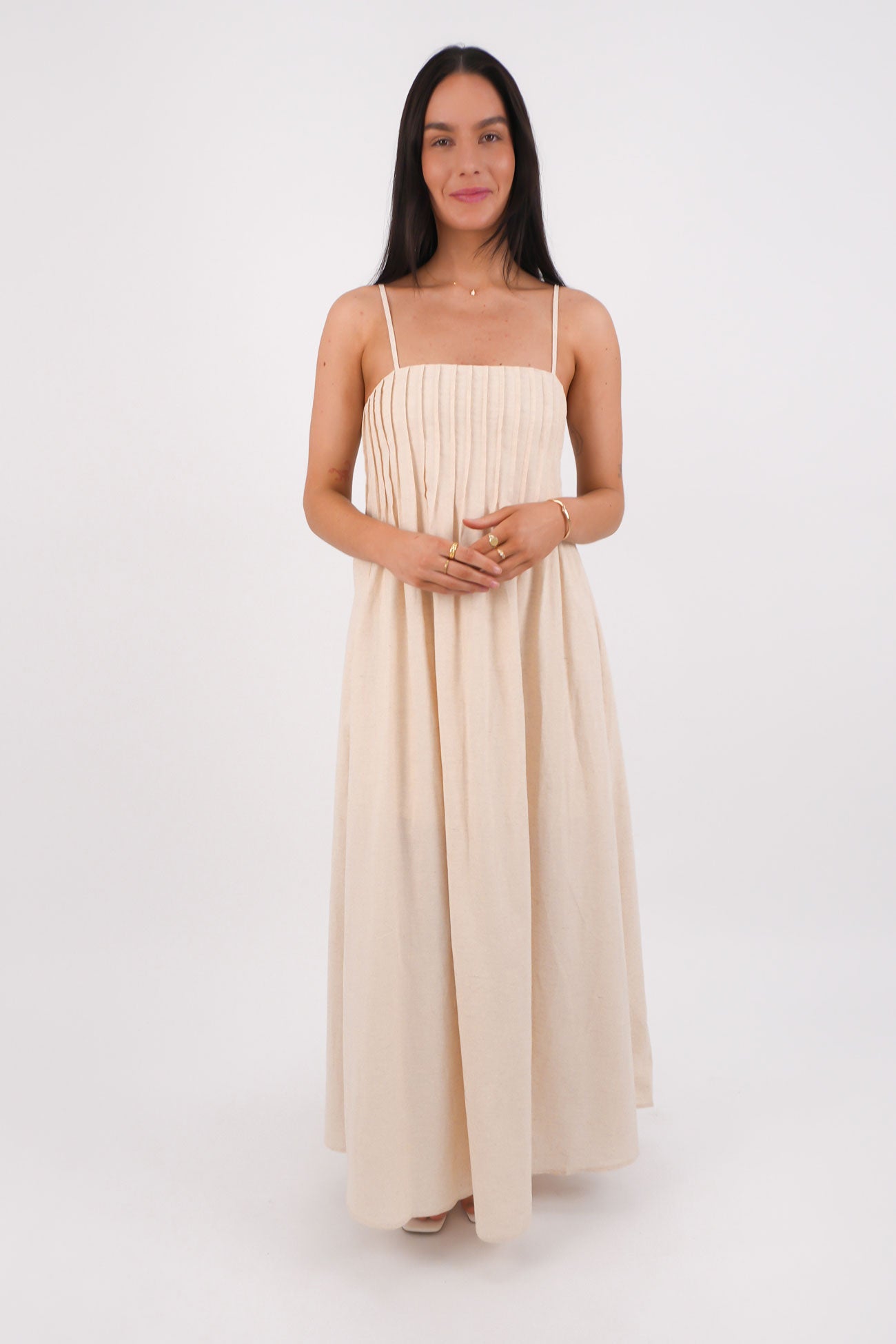 Renn Maxi Dress Beige