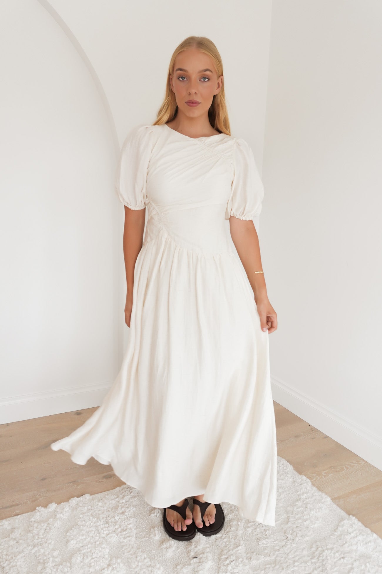 Rhayne Maxi Dress Cream