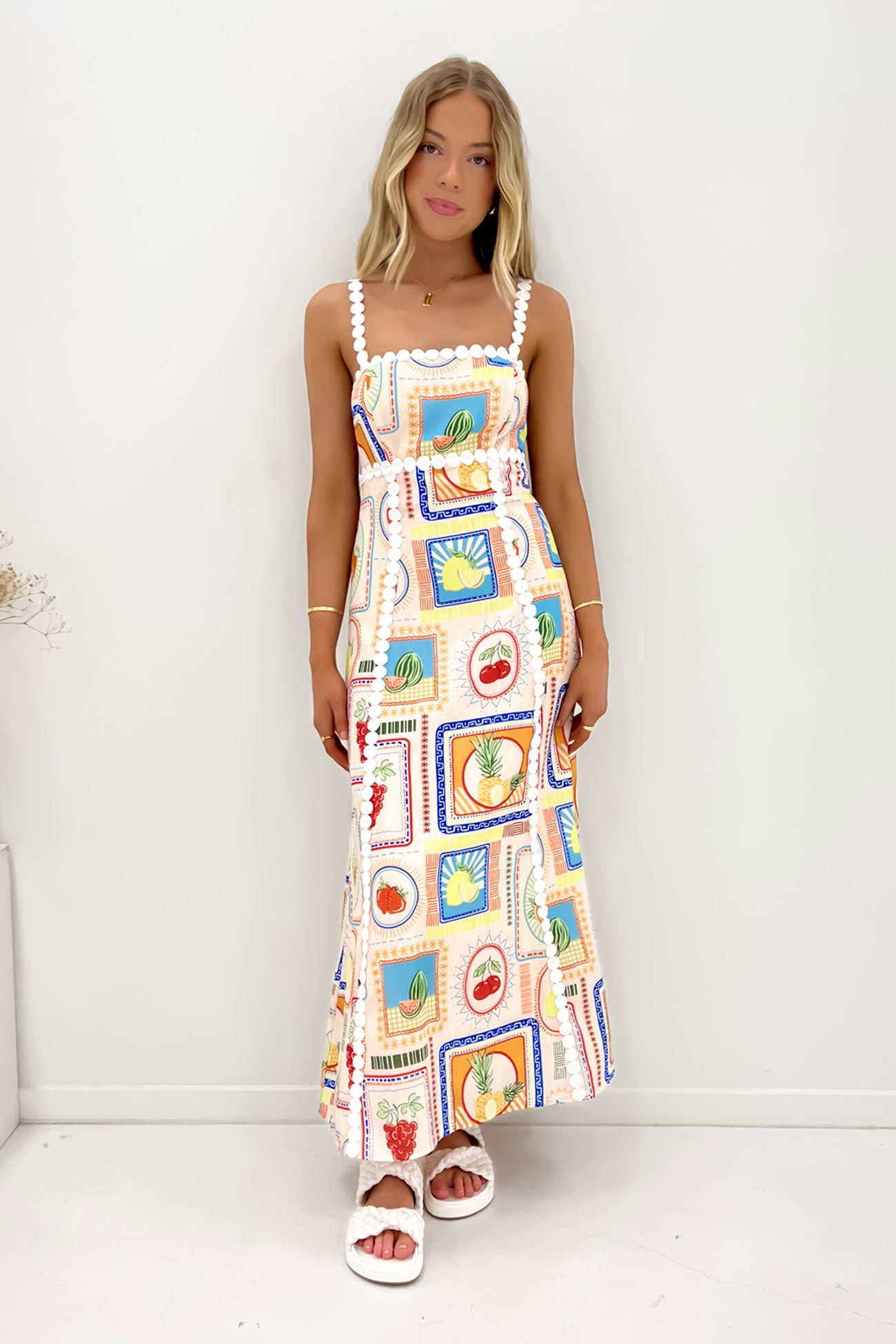 Rhea Midi Menagerie Green