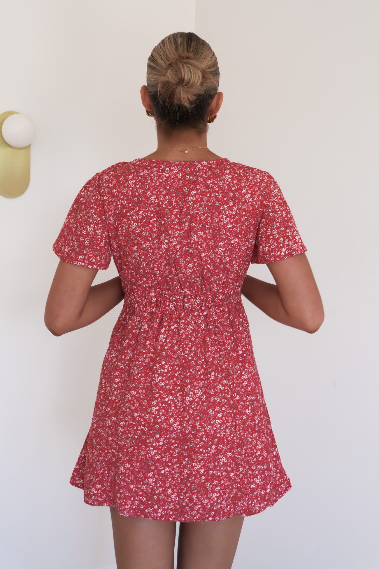 Rhea Mini Dress Print