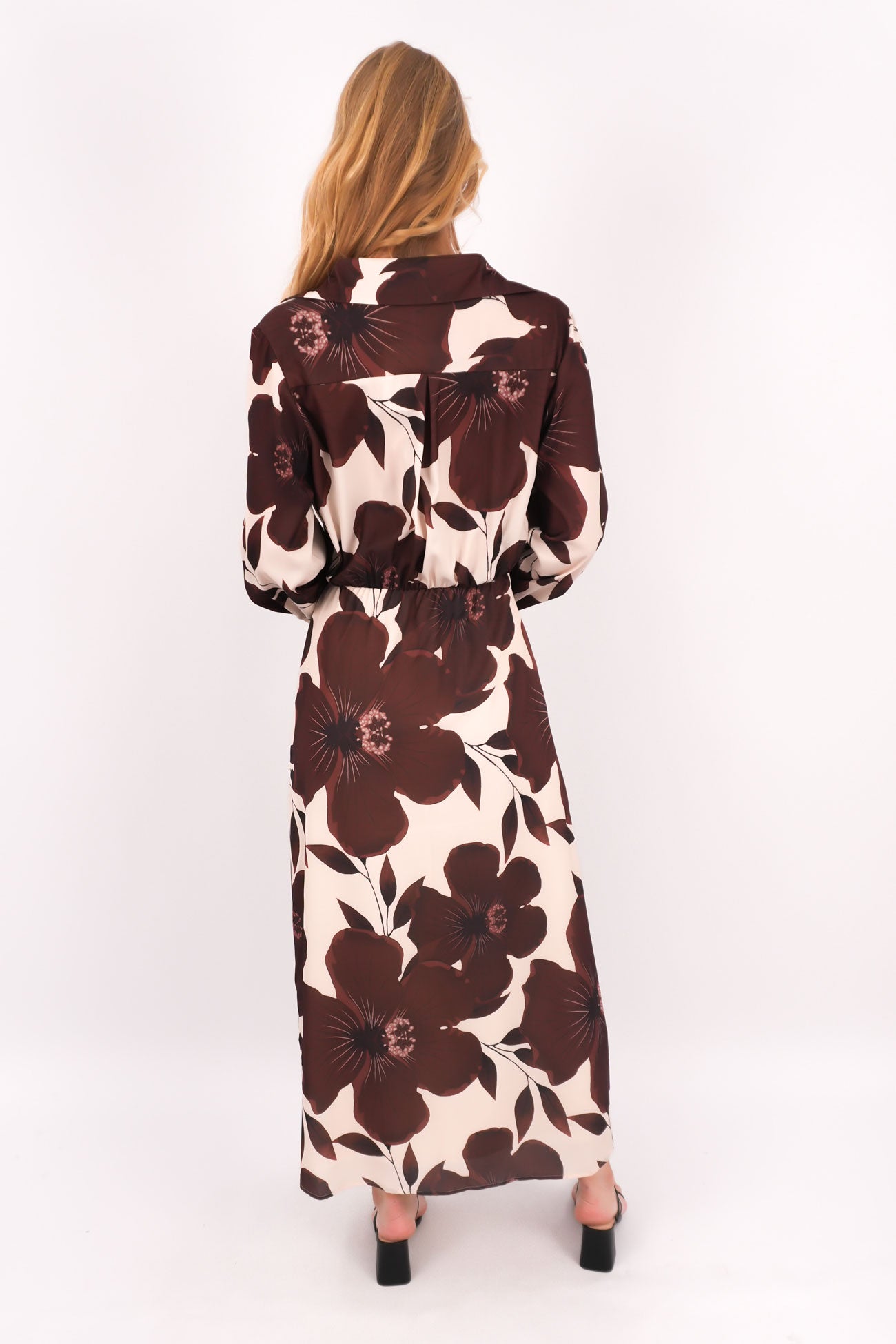 Rhys Maxi Dress Brown