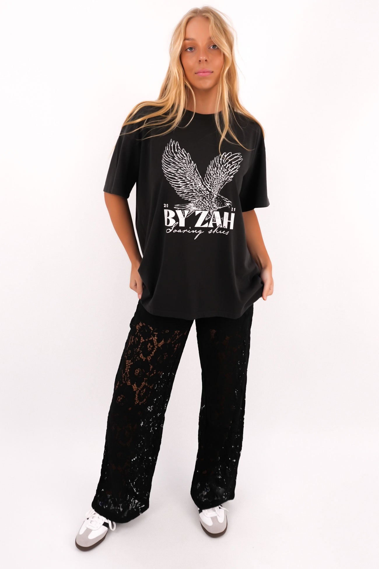 Romeo Lace Pant Black