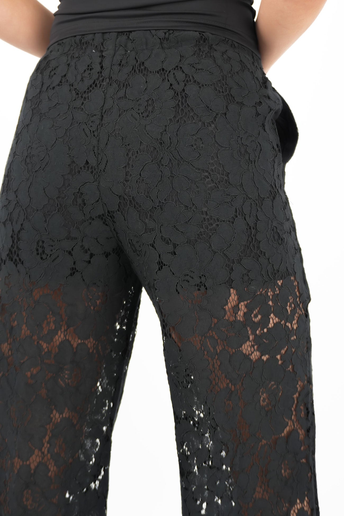 Romeo Lace Pant Black
