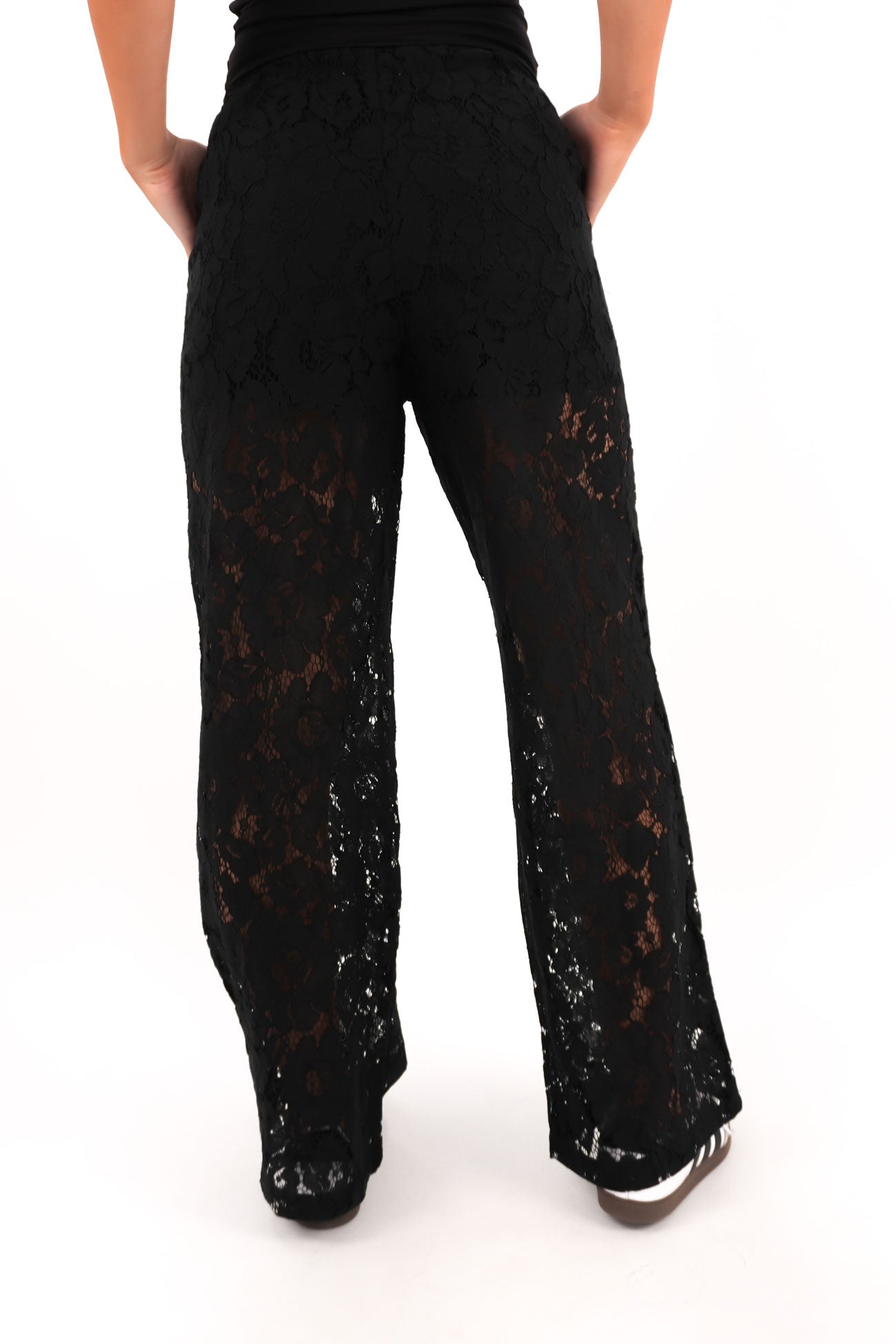 Romeo Lace Pant Black