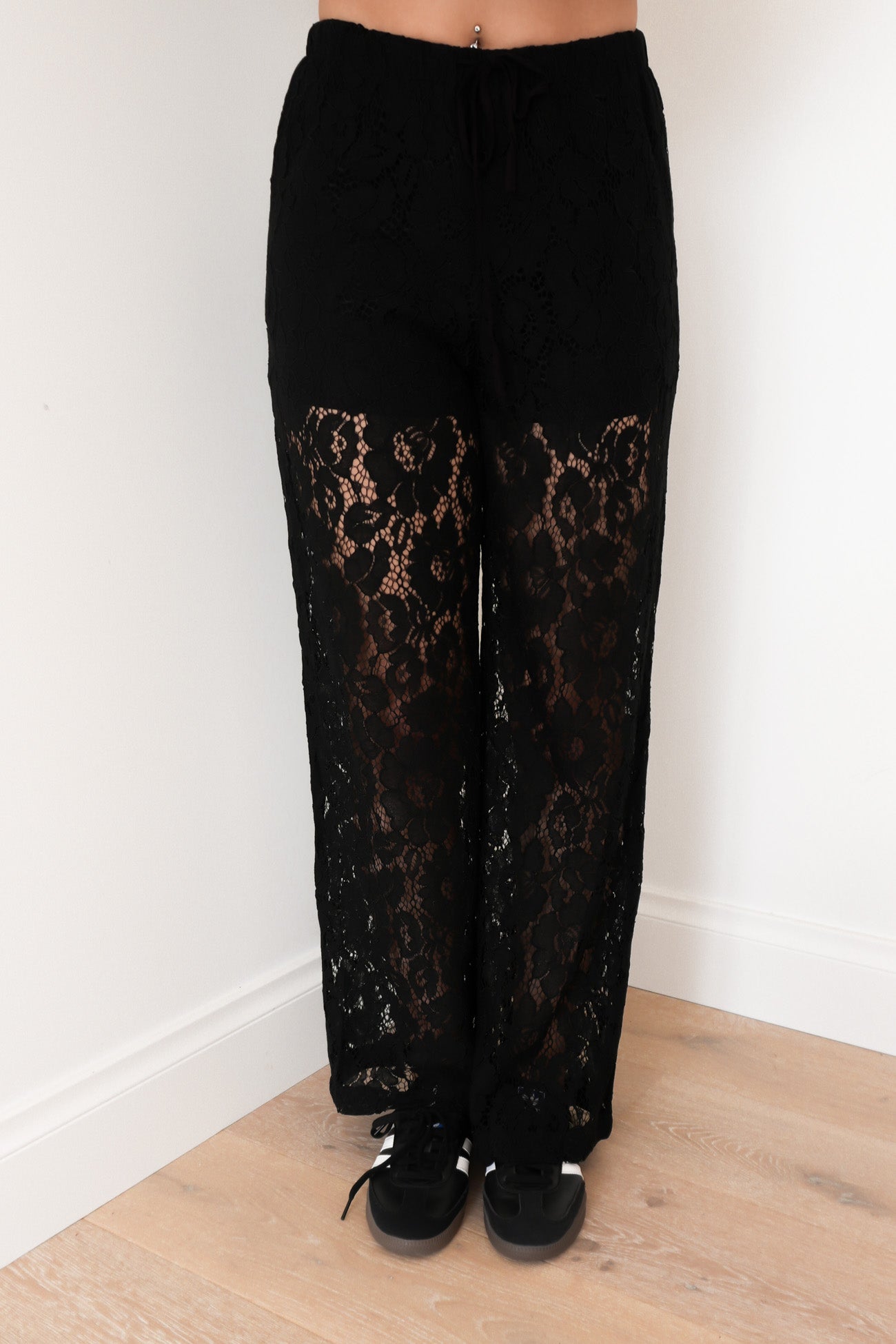 Romeo Lace Pant Black