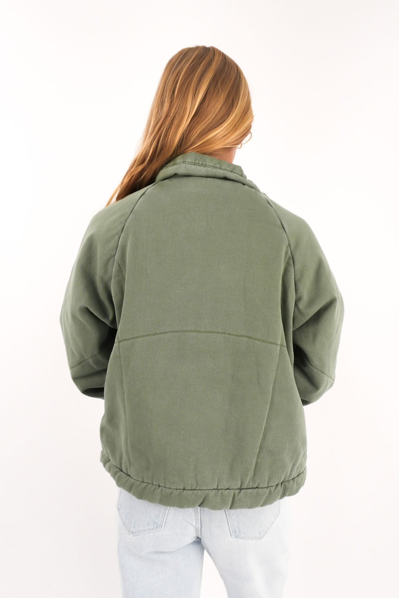 Rosalee Jacket Washed Green