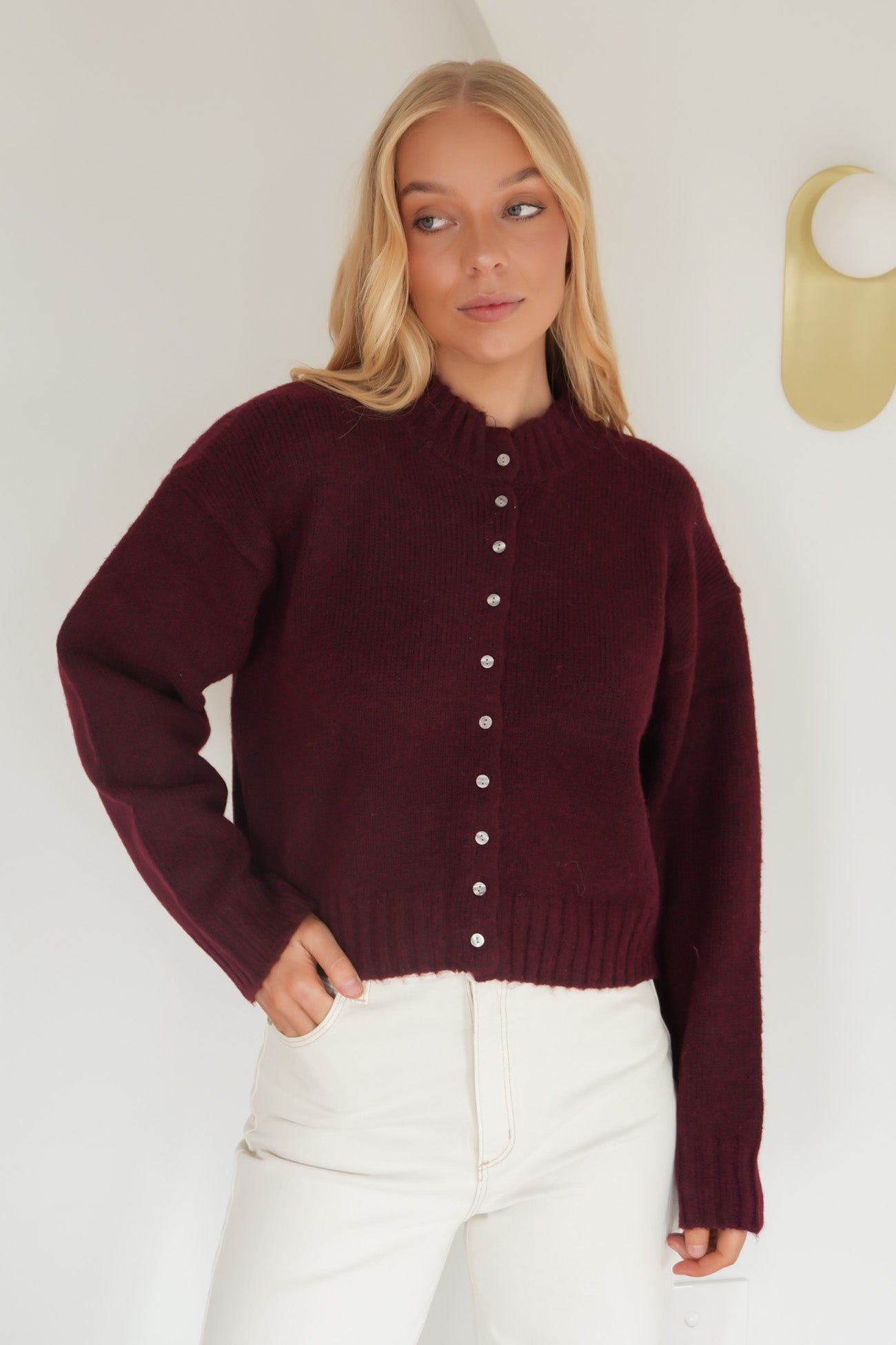 Rosalia Cardigan Wine