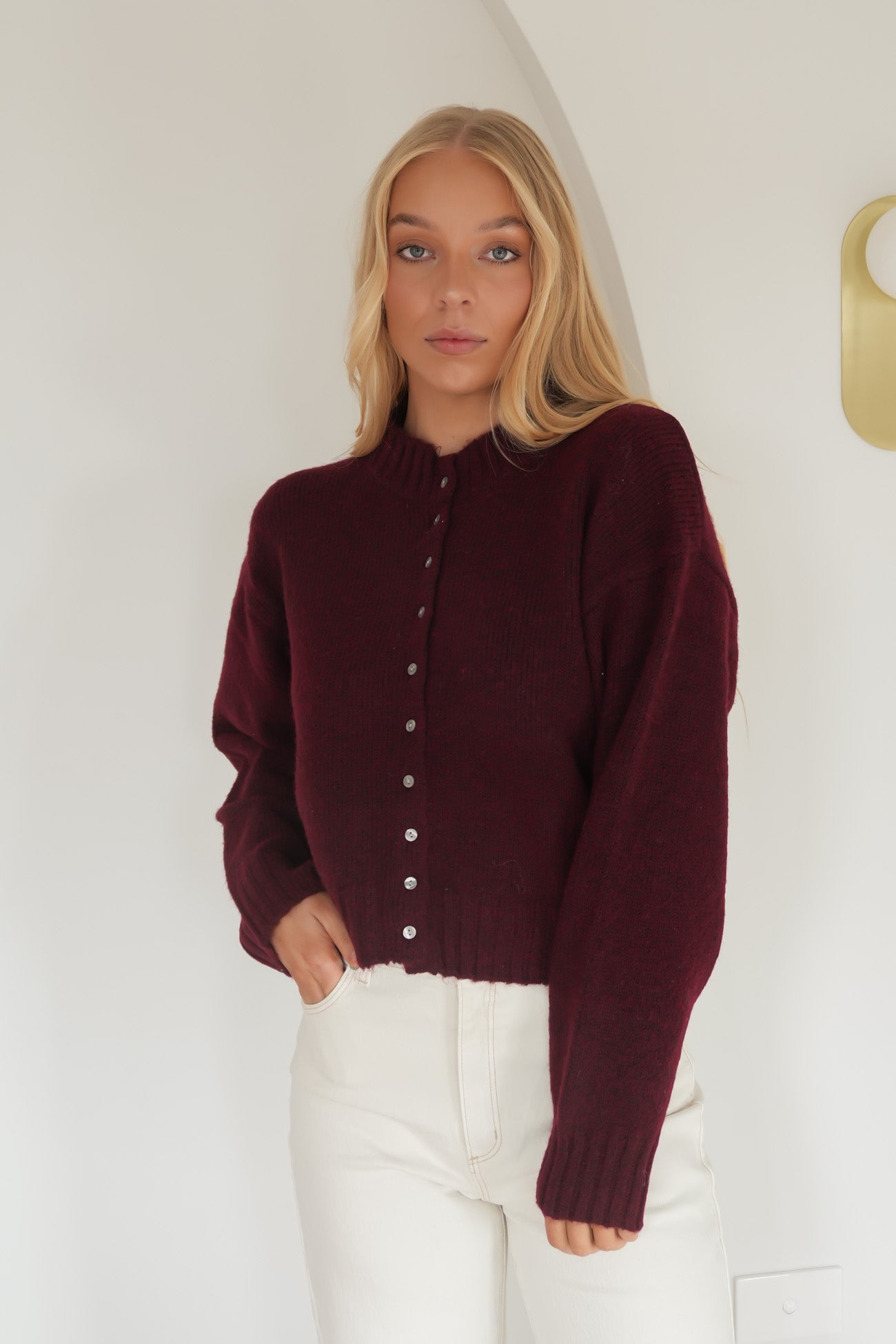 Rosalia Cardigan Wine