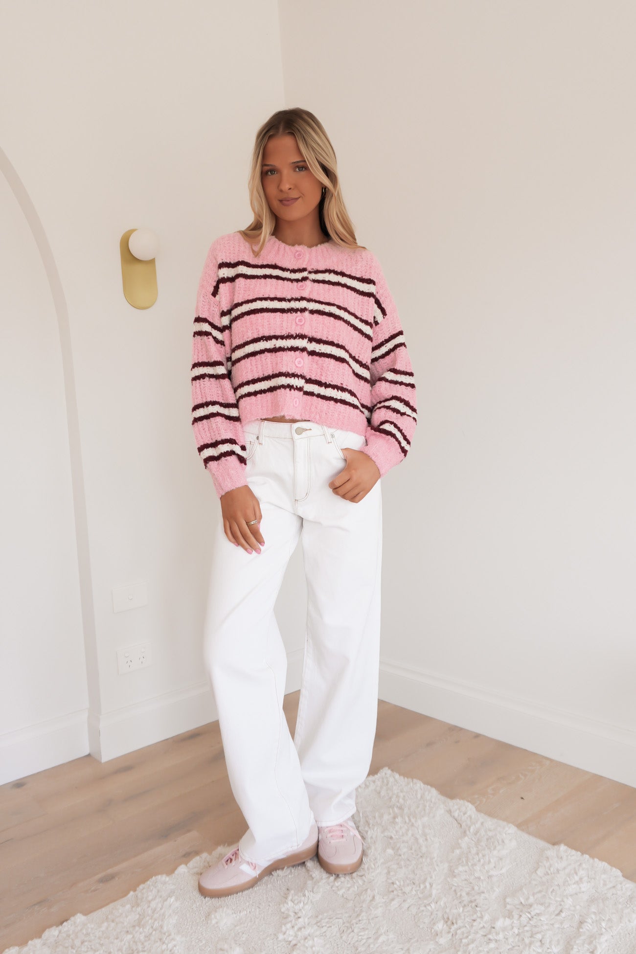 Rosey Cardigan Pink