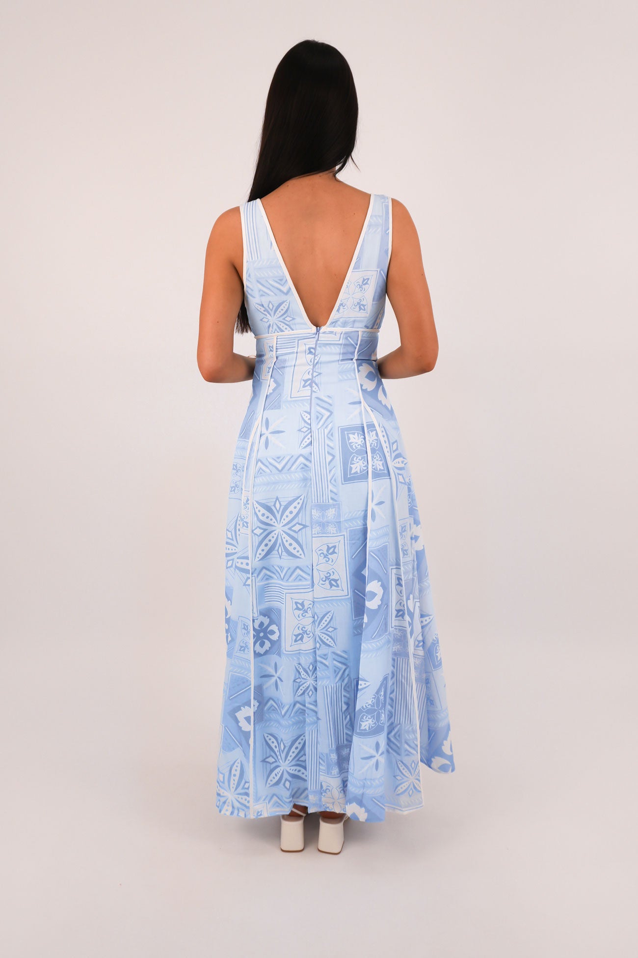 Runie Maxi Dress Blue