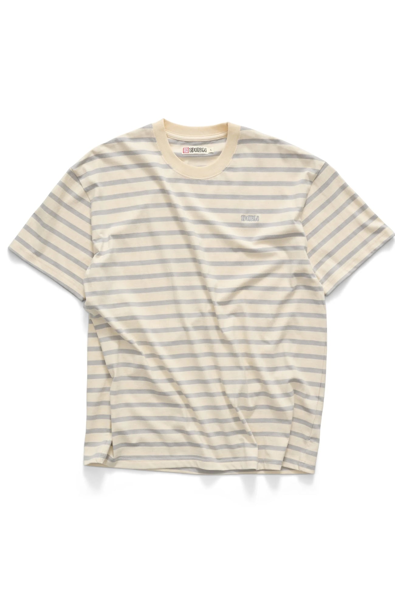 Stripe Tee Greige