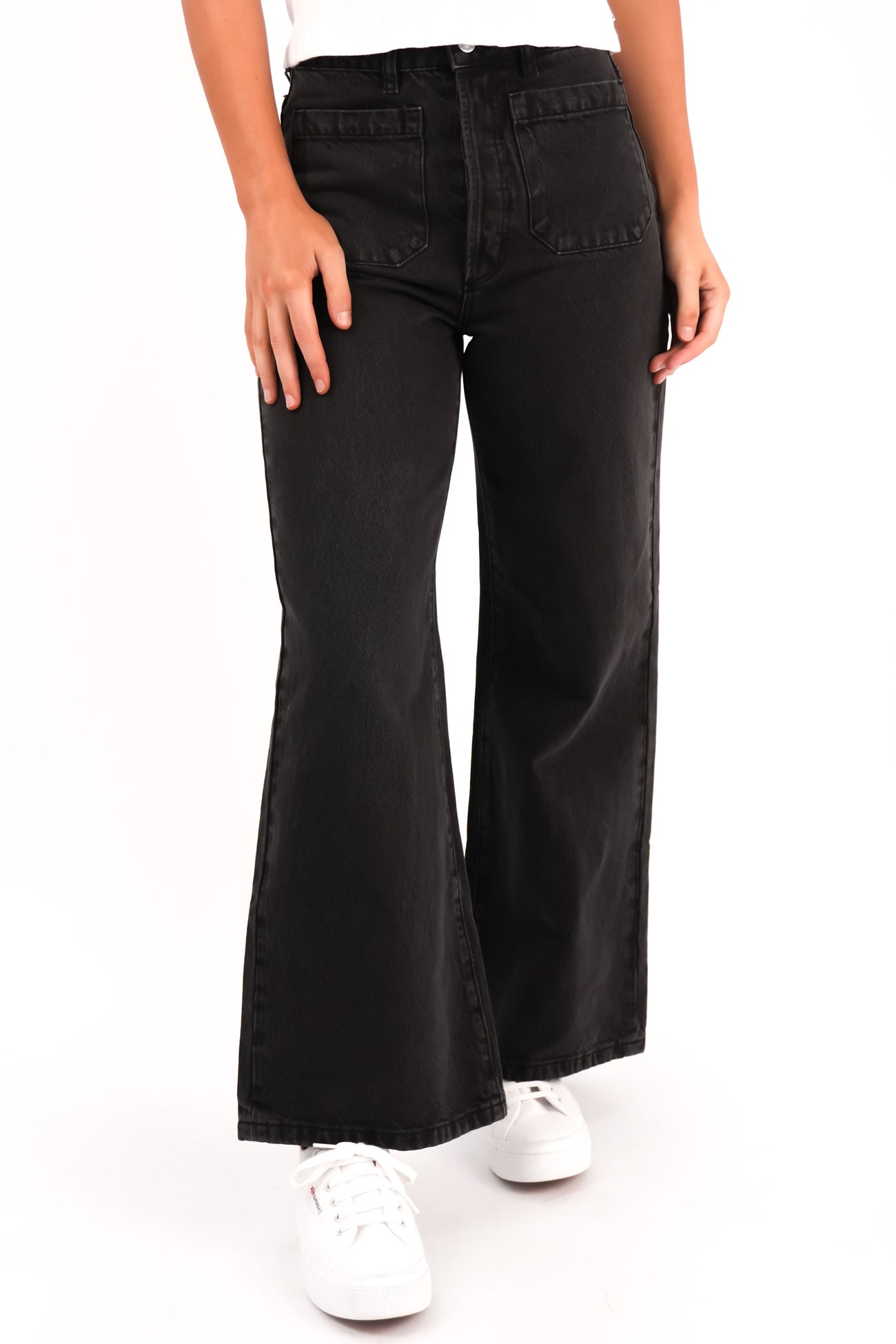 Sailor Jean Stone Black