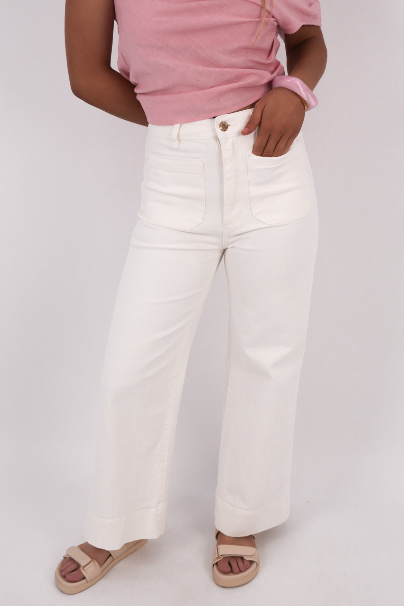 Sailor Jean White Gold