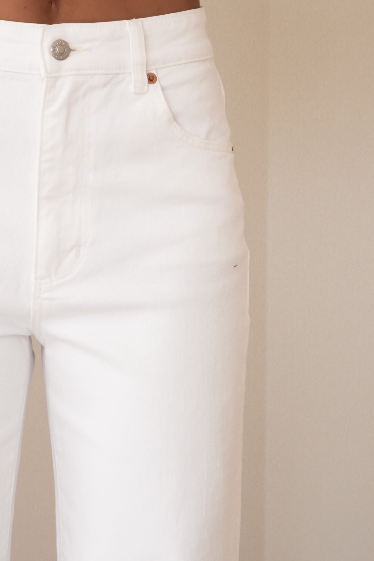 Sailor Scoop Jean Vintage White