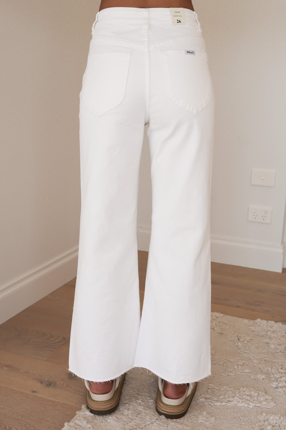Sailor Scoop Jean Vintage White