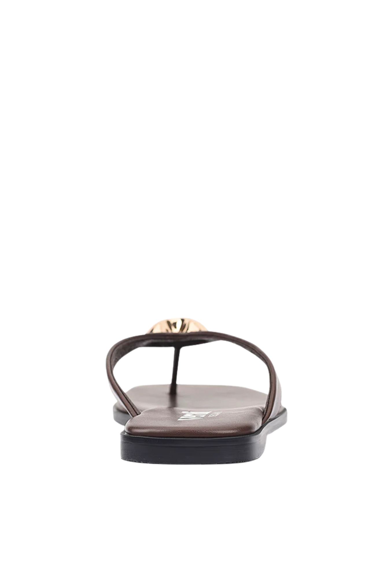 Sara Casual Thongs Chocolate Brown