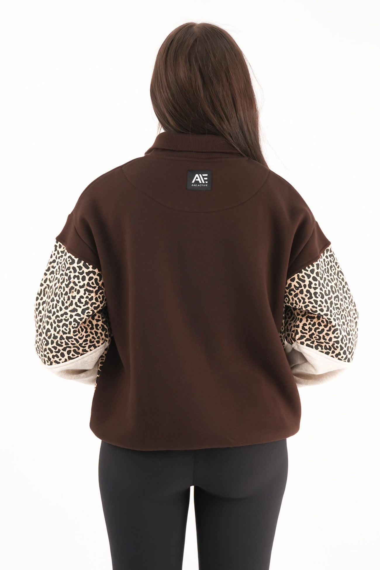 Savannah 1/4 Zip Brown