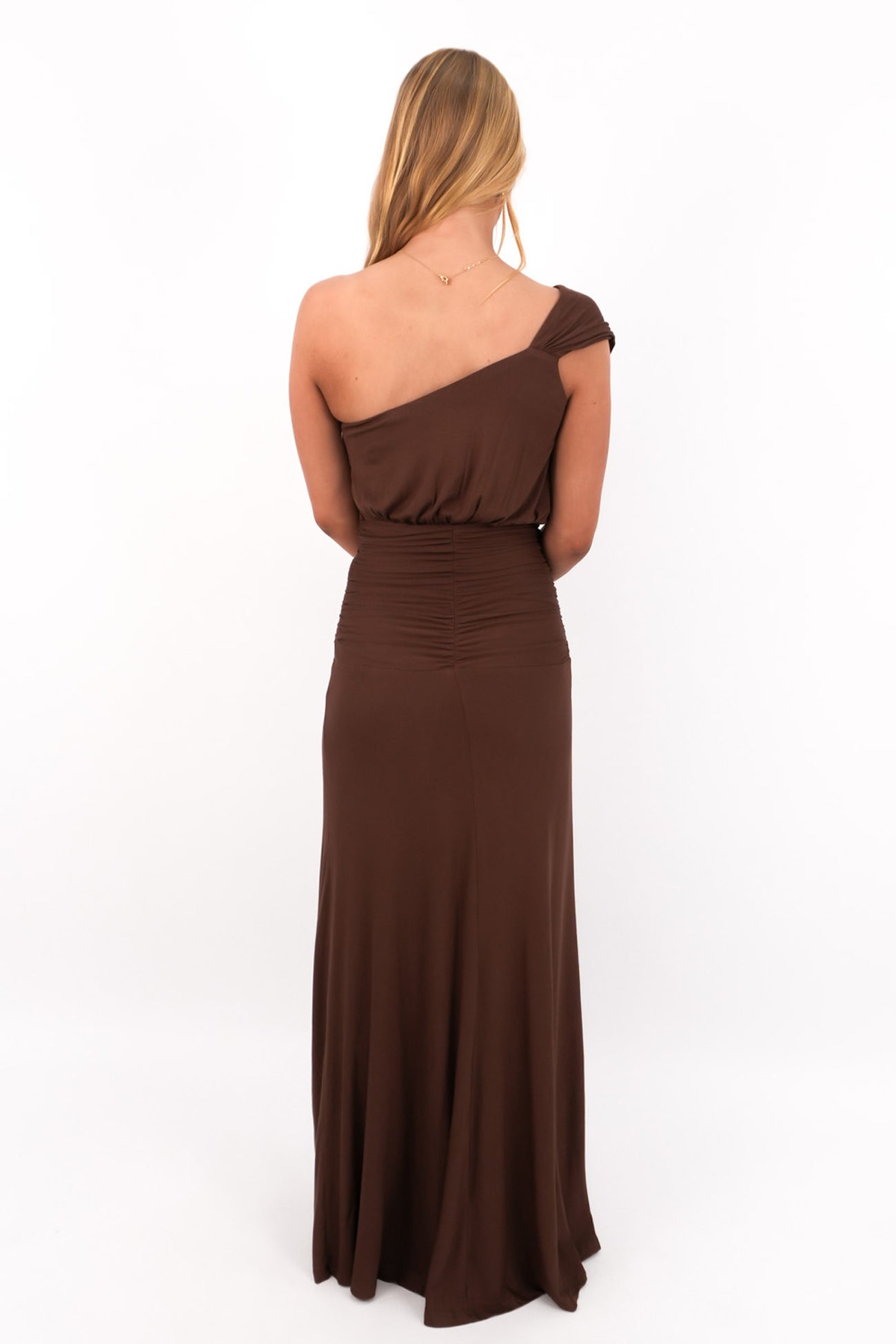 Scottie Maxi Dress Chocolate