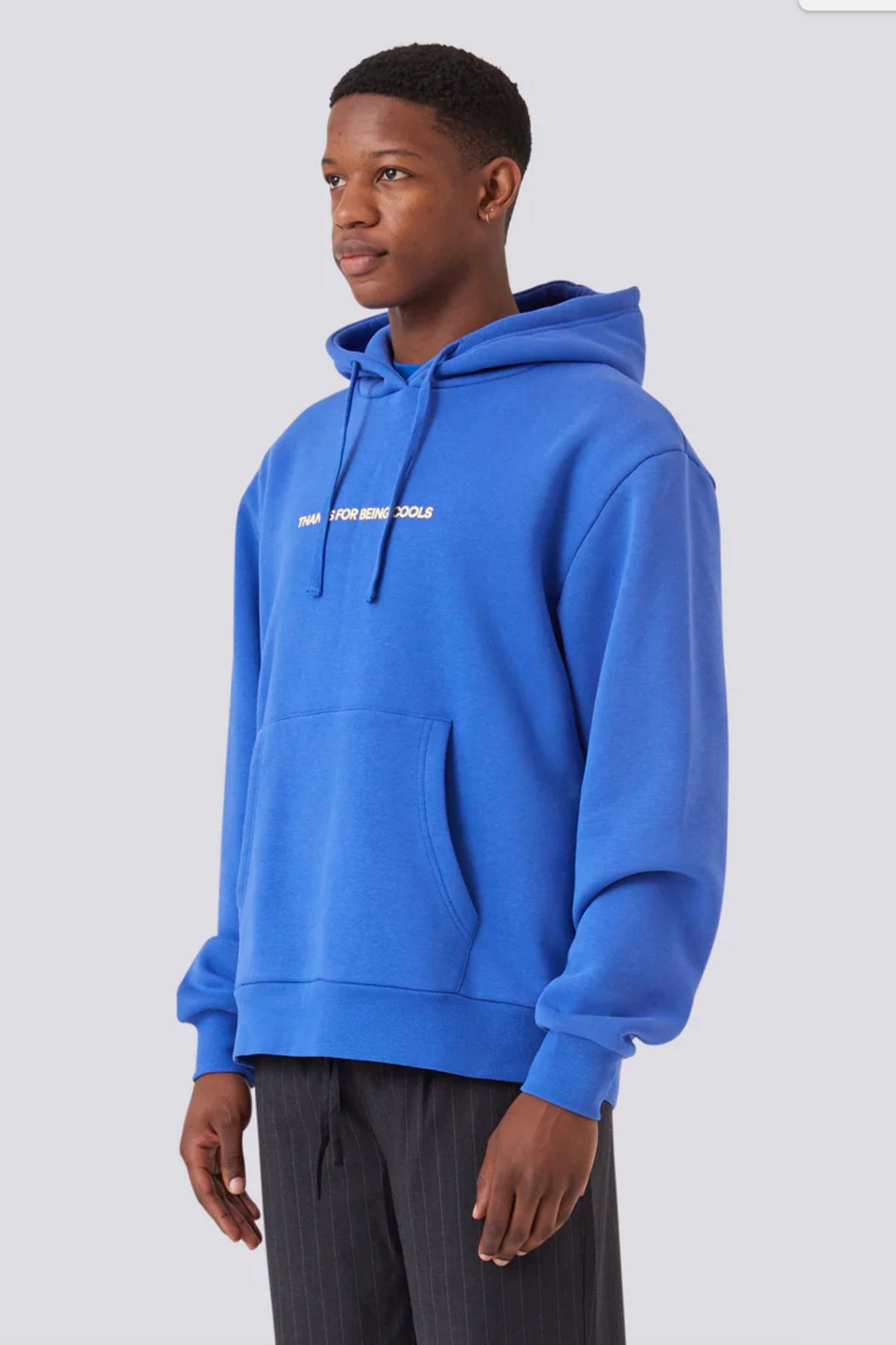 Thanks Hood Cyber Blue