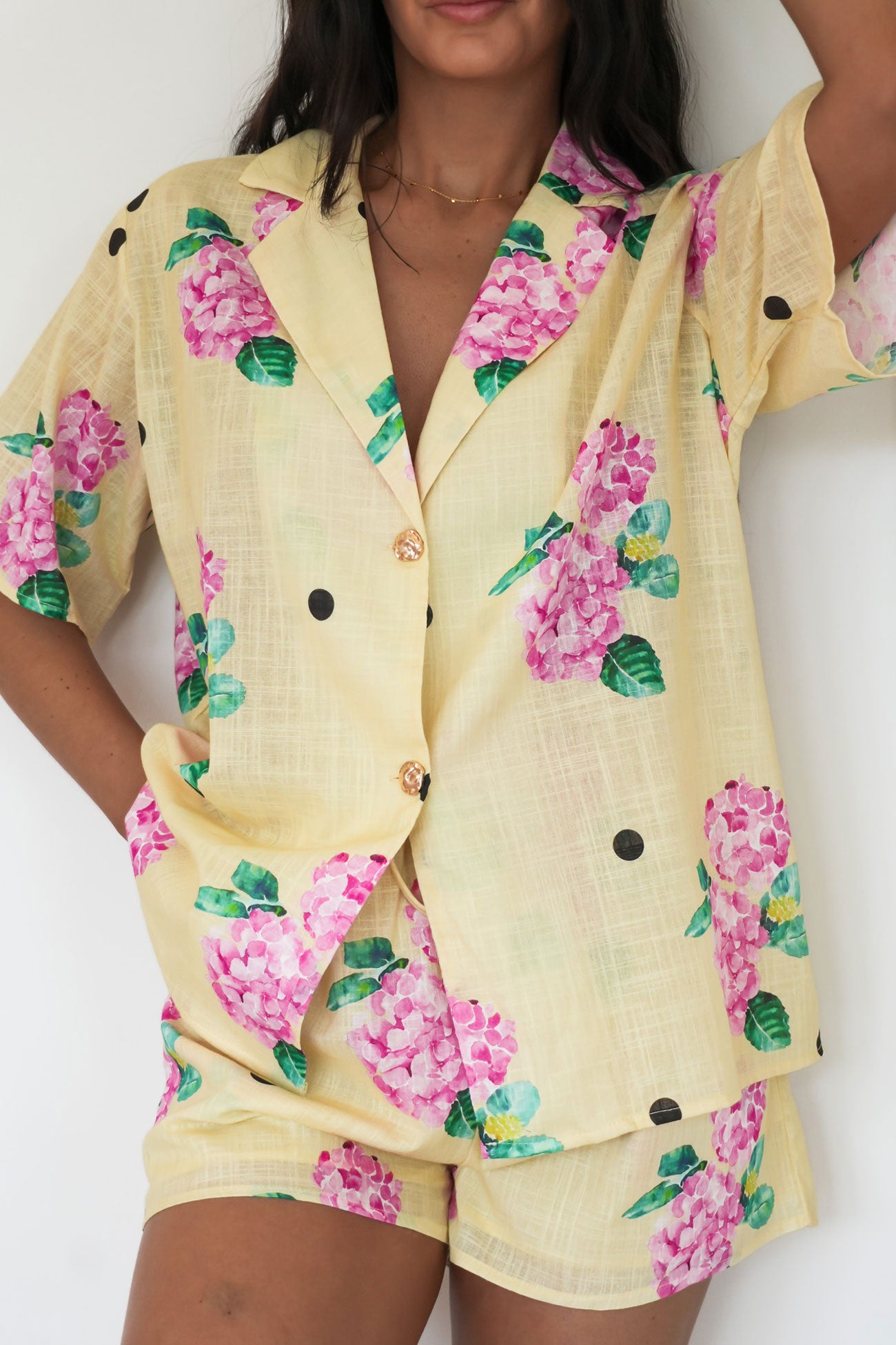 Serena Set Yellow Hydrangea