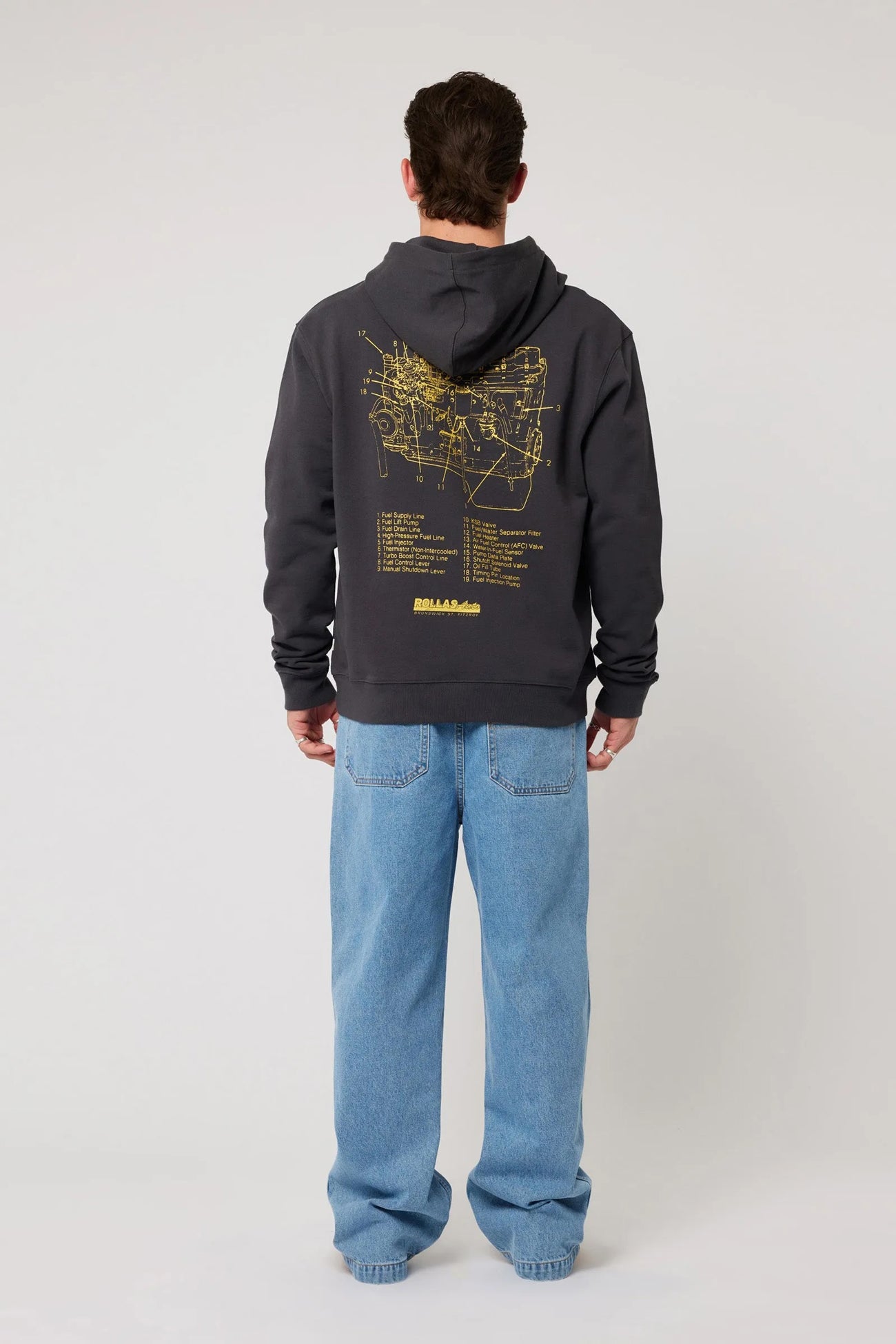 Shift Hoodie Sulphur Black