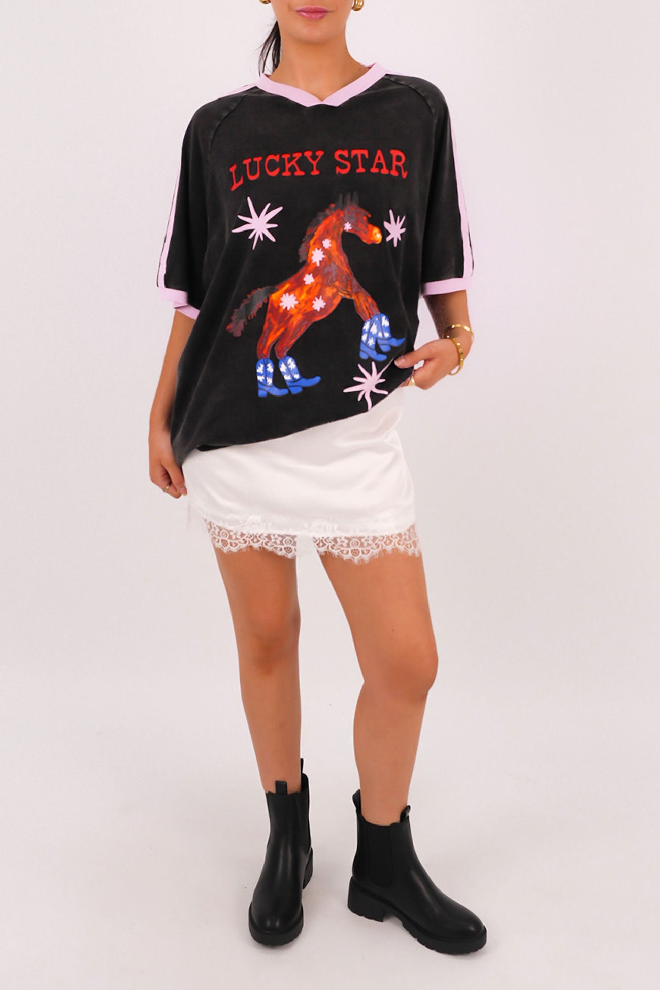 Siena Mini Skirt White