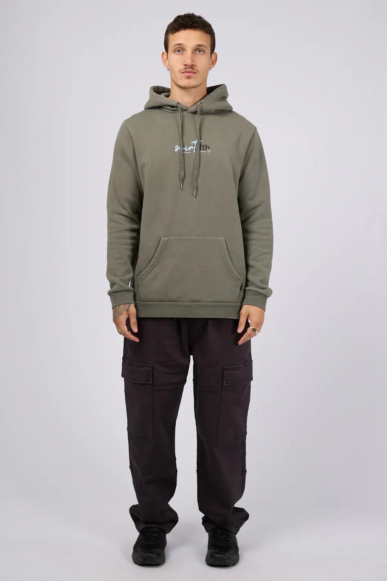 Sign Off Hoodie Agave Green f