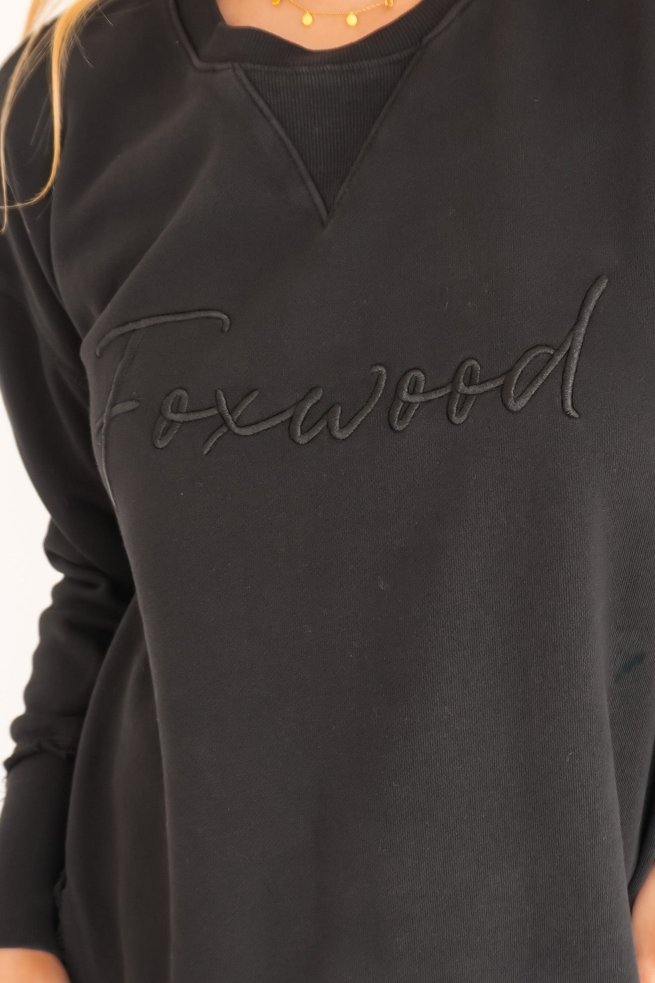 Signature Crew Washed Black