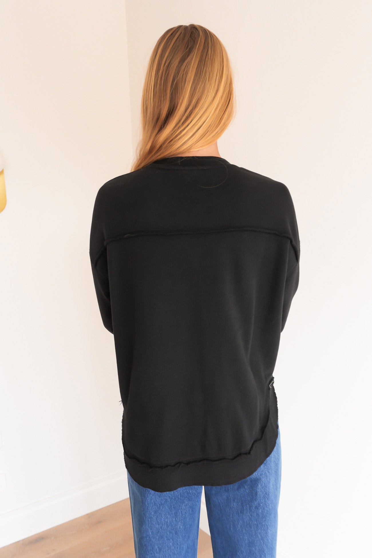 Signature Crew Washed Black