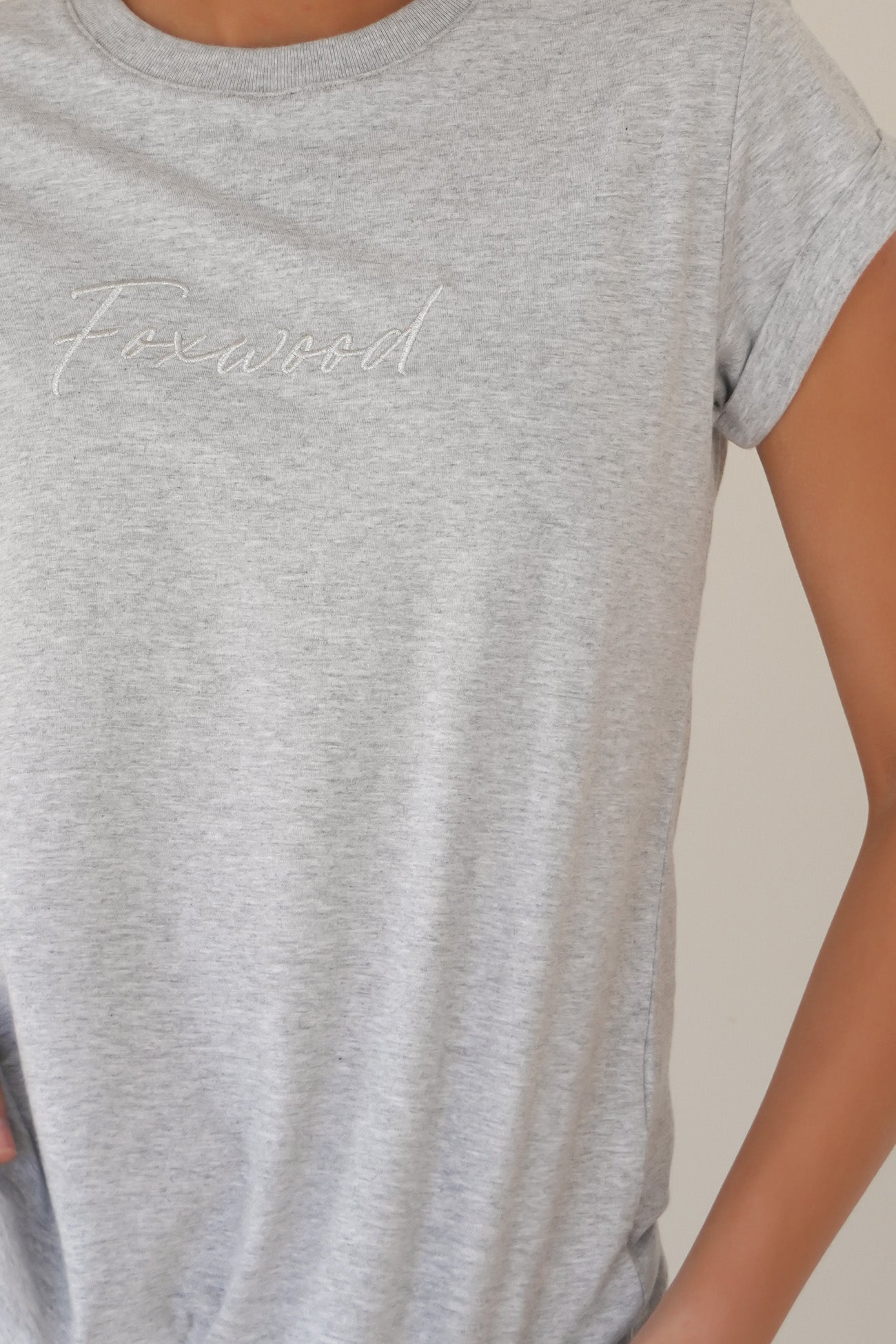 Signature Tee Grey Marle