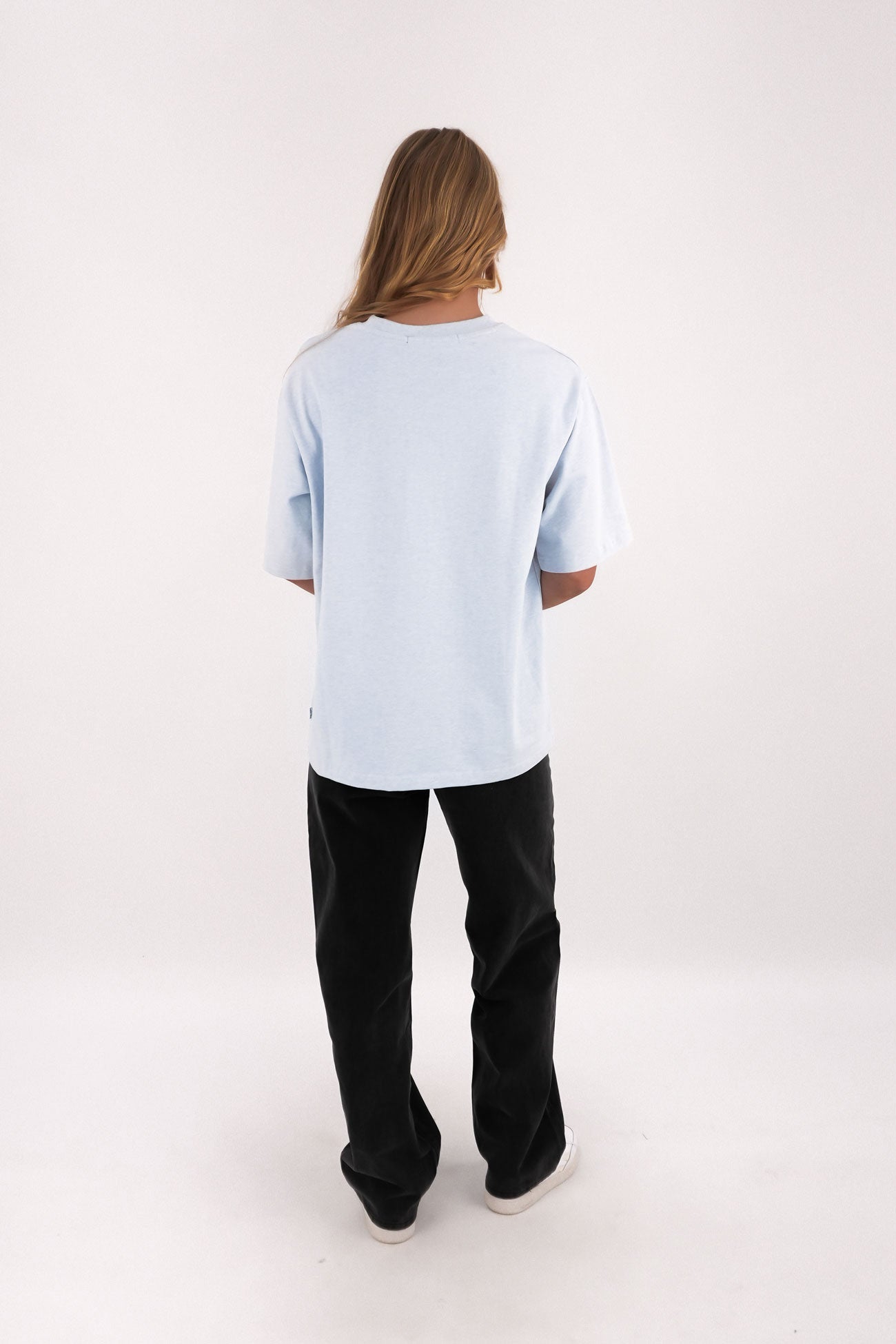 Silent Luxe Tee Blue