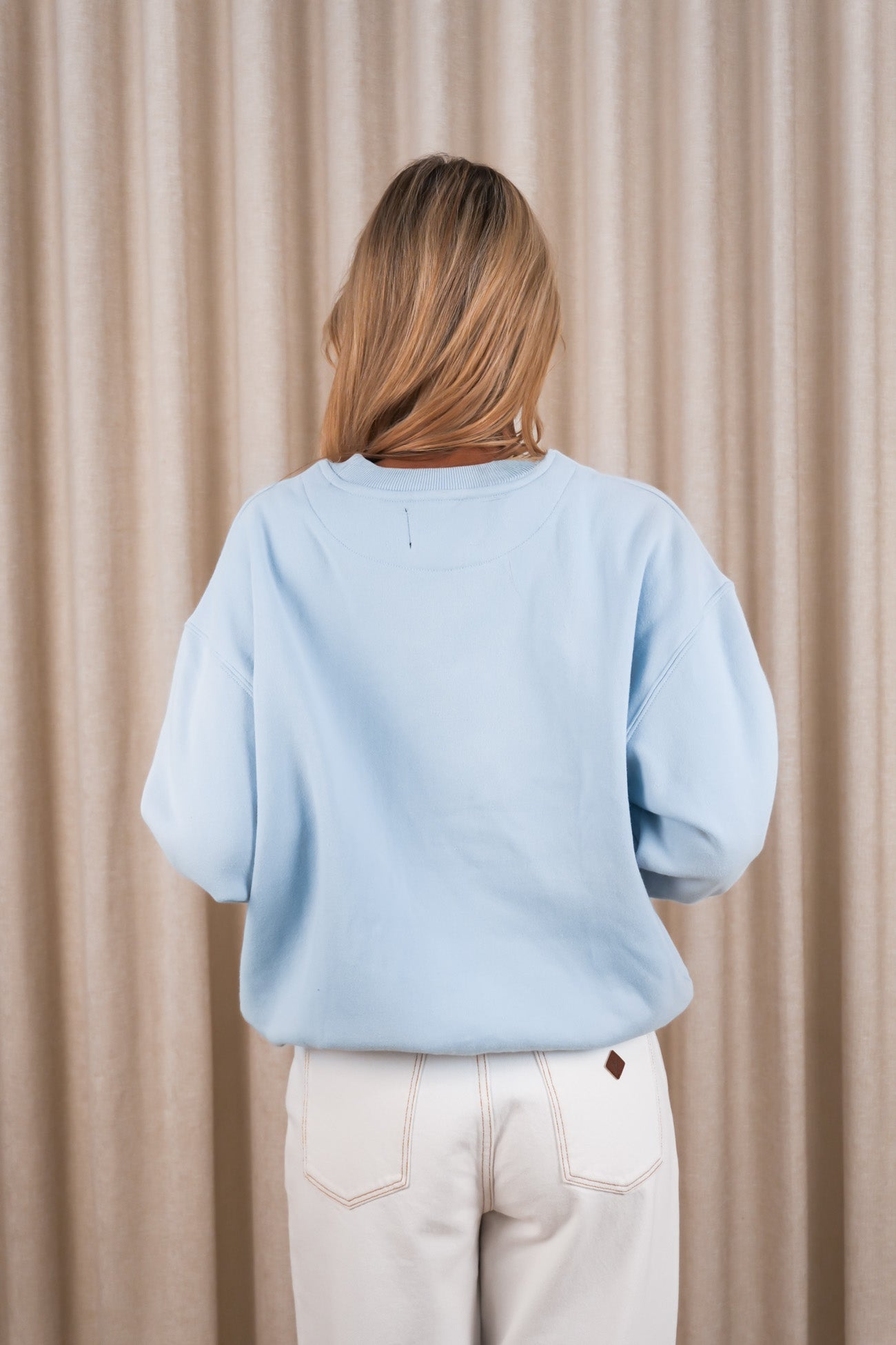 Silent Luxe Crew Light Blue