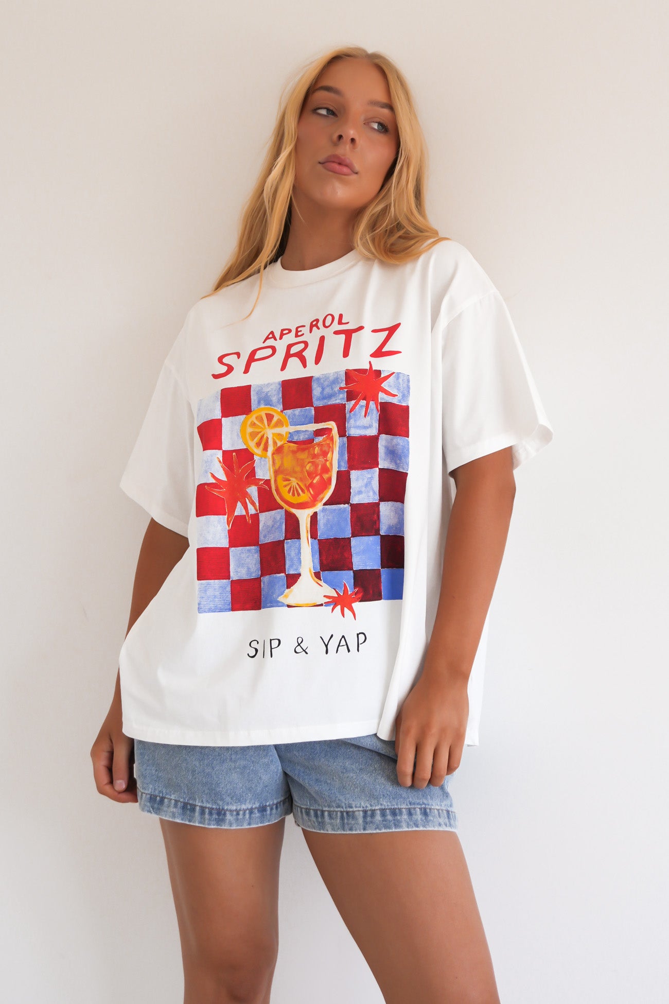 Sip & Yap Tee White