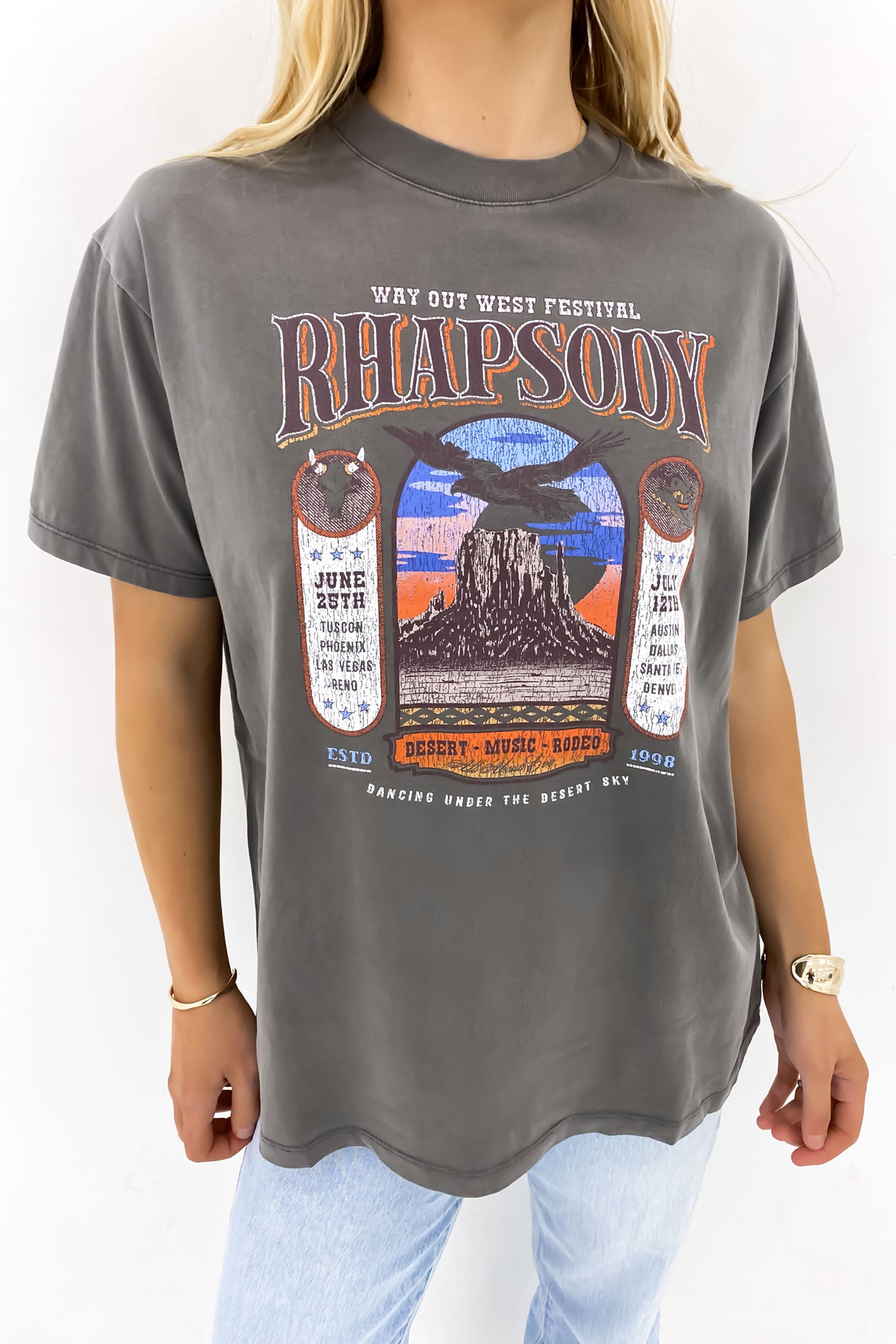 Sky Dance Oversized Tee