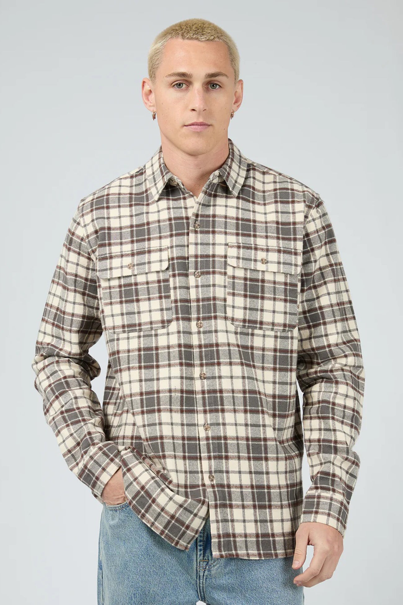 Slacker Shirt Chocolate