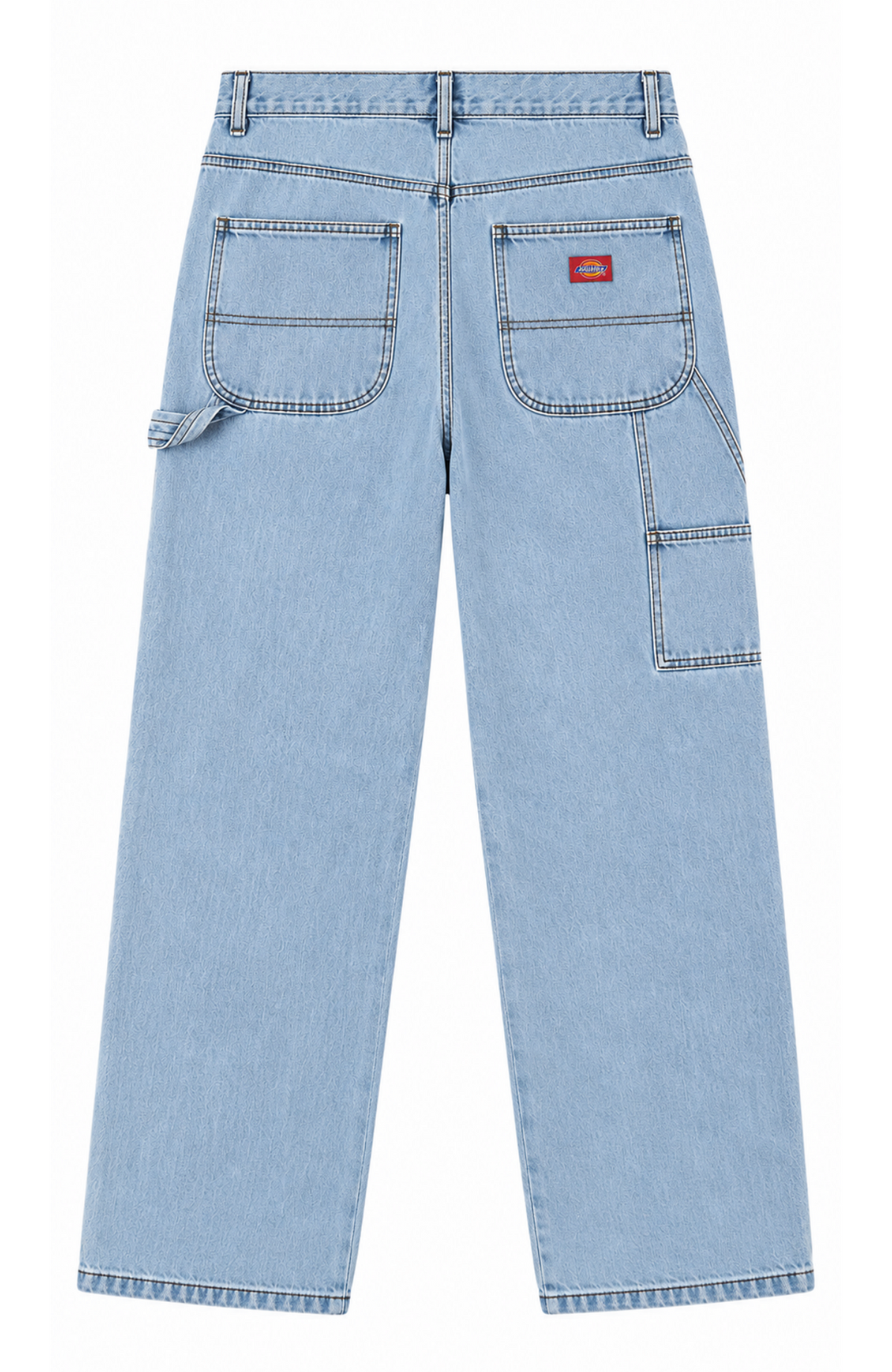 Relaxed Heavyweight Denim Carpenter Jean Light Indigo